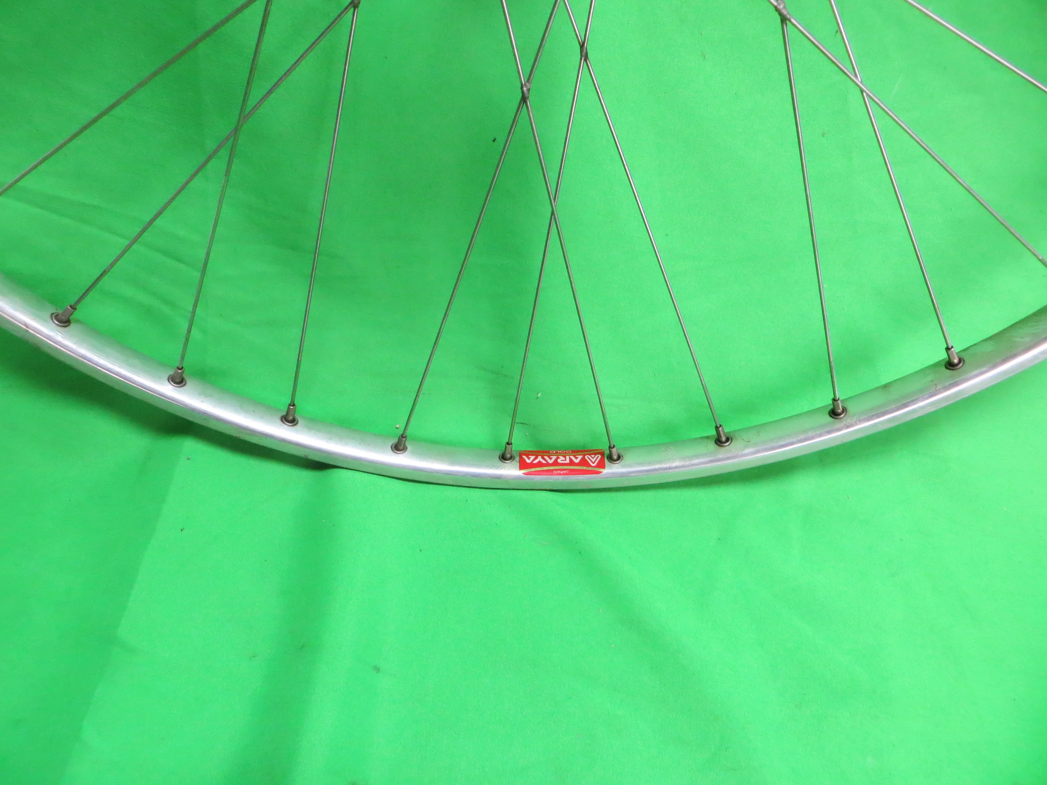 Araya Gold 16B NJS 700c 36H Tubular Rim, Shimano Dura Ace 120mm NJS Rear Hub (25011603) - Image 3