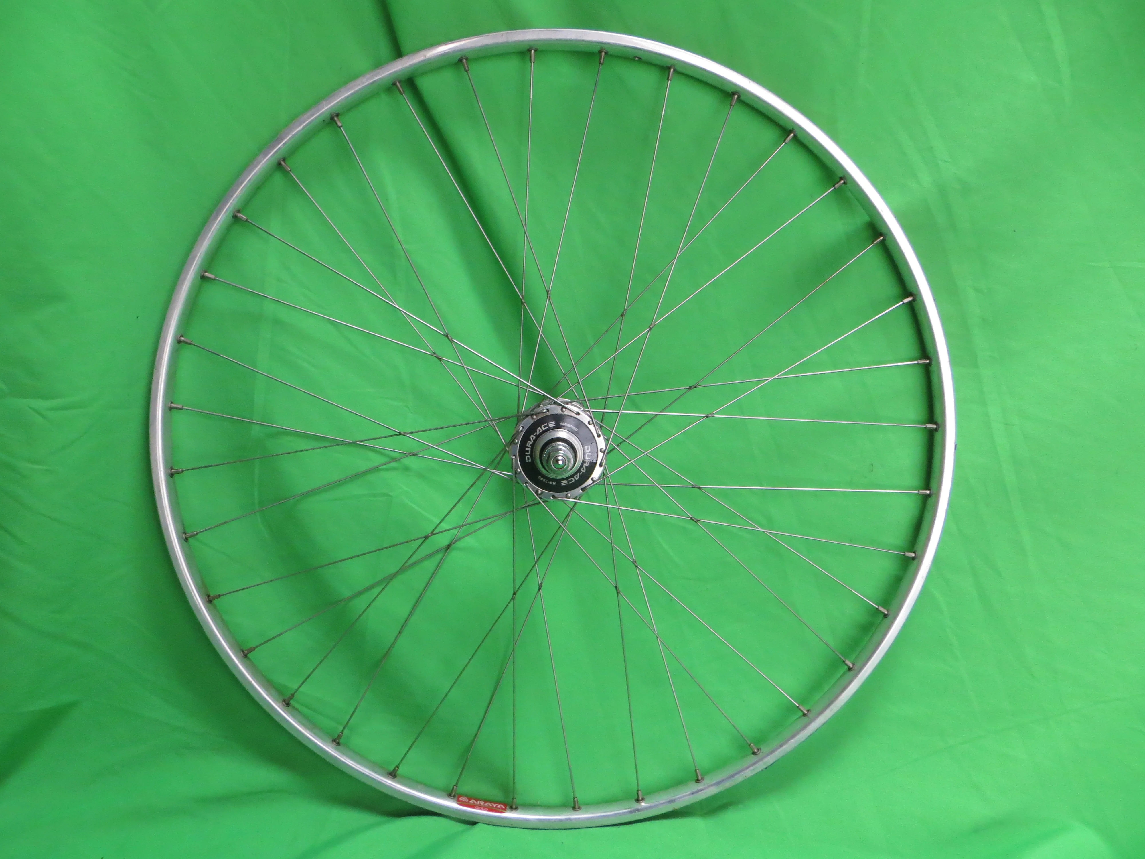 Araya Gold 16B NJS 700c 36H Tubular Rim, Shimano Dura Ace 120mm NJS Rear Hub (25011603) - Image 4