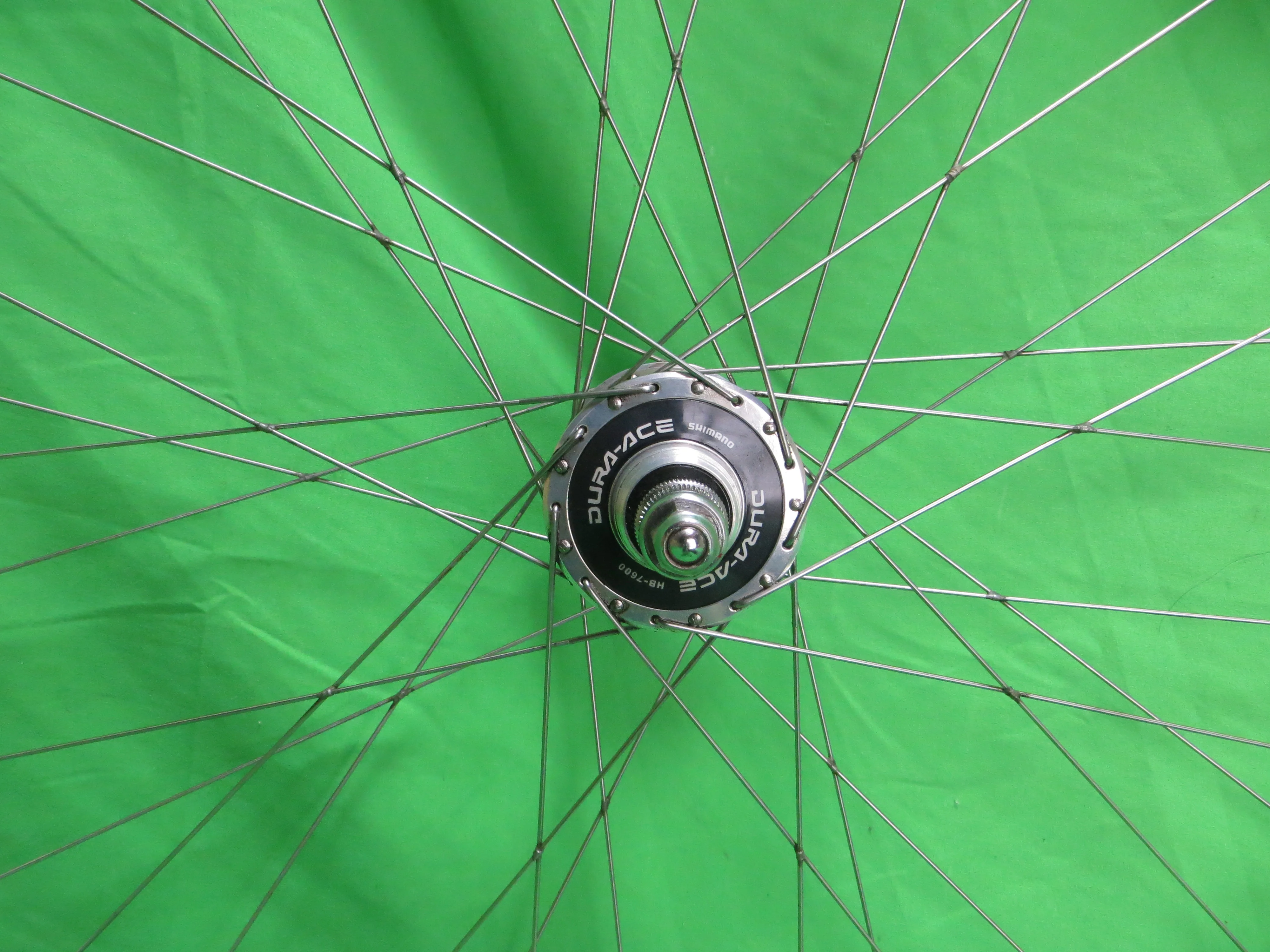 Araya Gold 16B NJS 700c 36H Tubular Rim, Shimano Dura Ace 120mm NJS Rear Hub (25011603) - Image 5