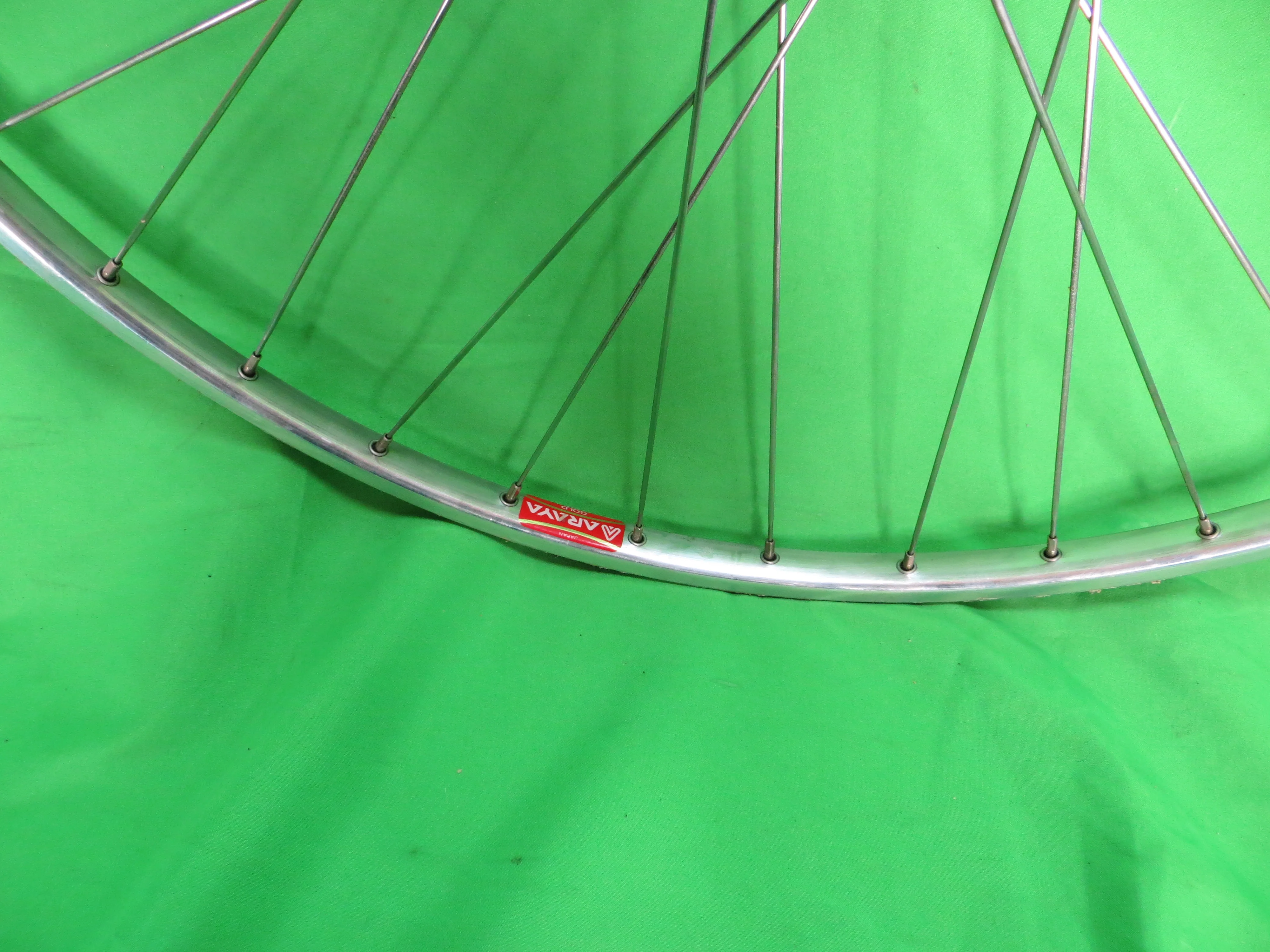 Araya Gold 16B NJS 700c Tubular NJS Rims, Gran Compe Pro NJS hubs 36H 120mm (25010912) - Image 4