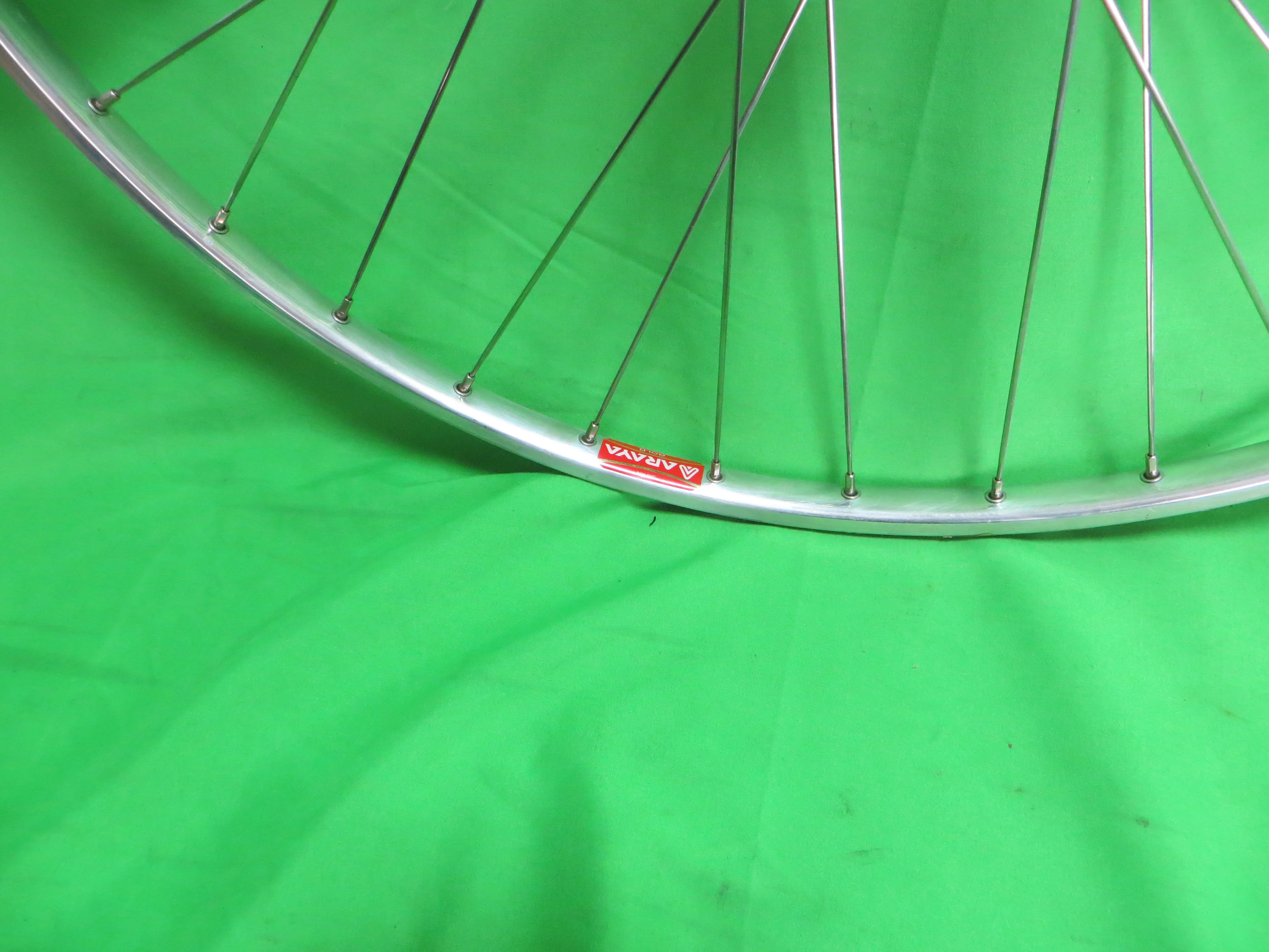 Araya Gold 16B NJS 700c Tubular NJS Rims, Shimano Dura Ace HB-7600 NJS hubs 36H 120mm (26021301) - Image 7