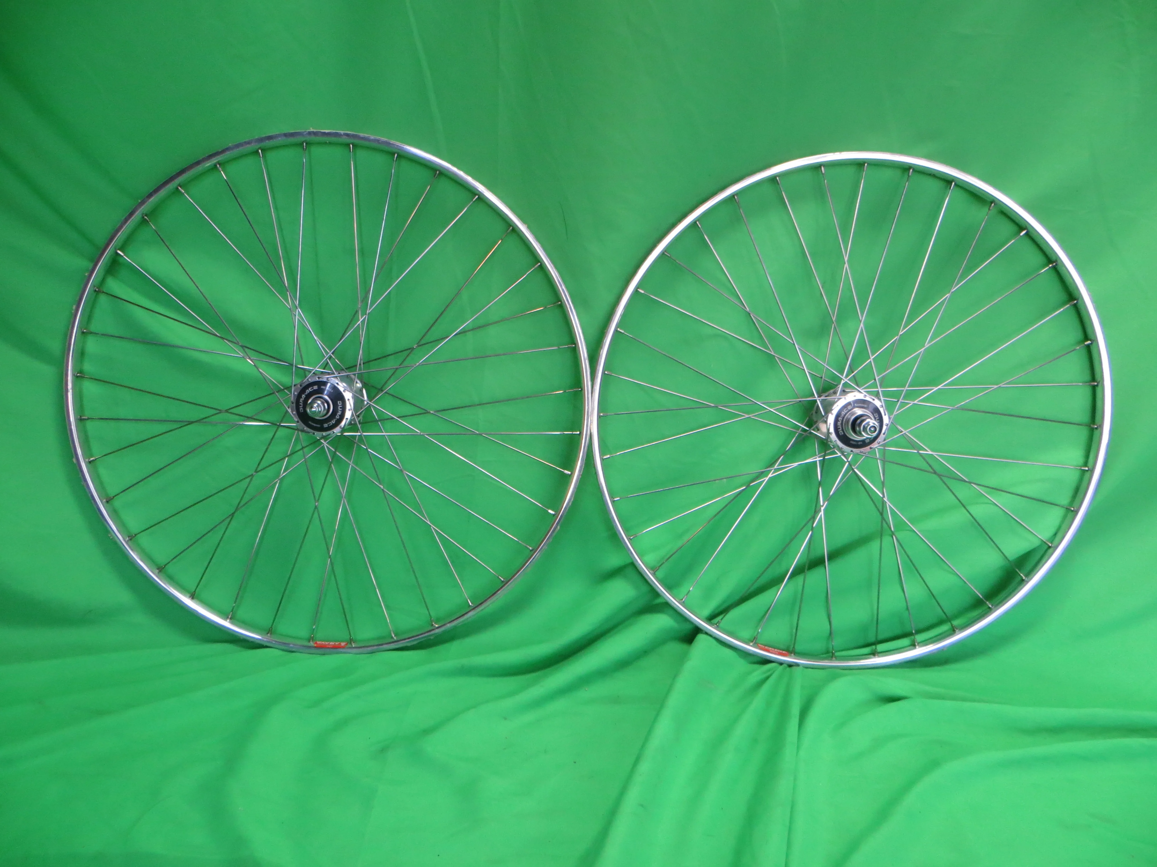 Araya Gold 16B NJS 700c Tubular NJS Rims, Shimano Dura Ace HB-7600 NJS hubs 36H 120mm (26021505)