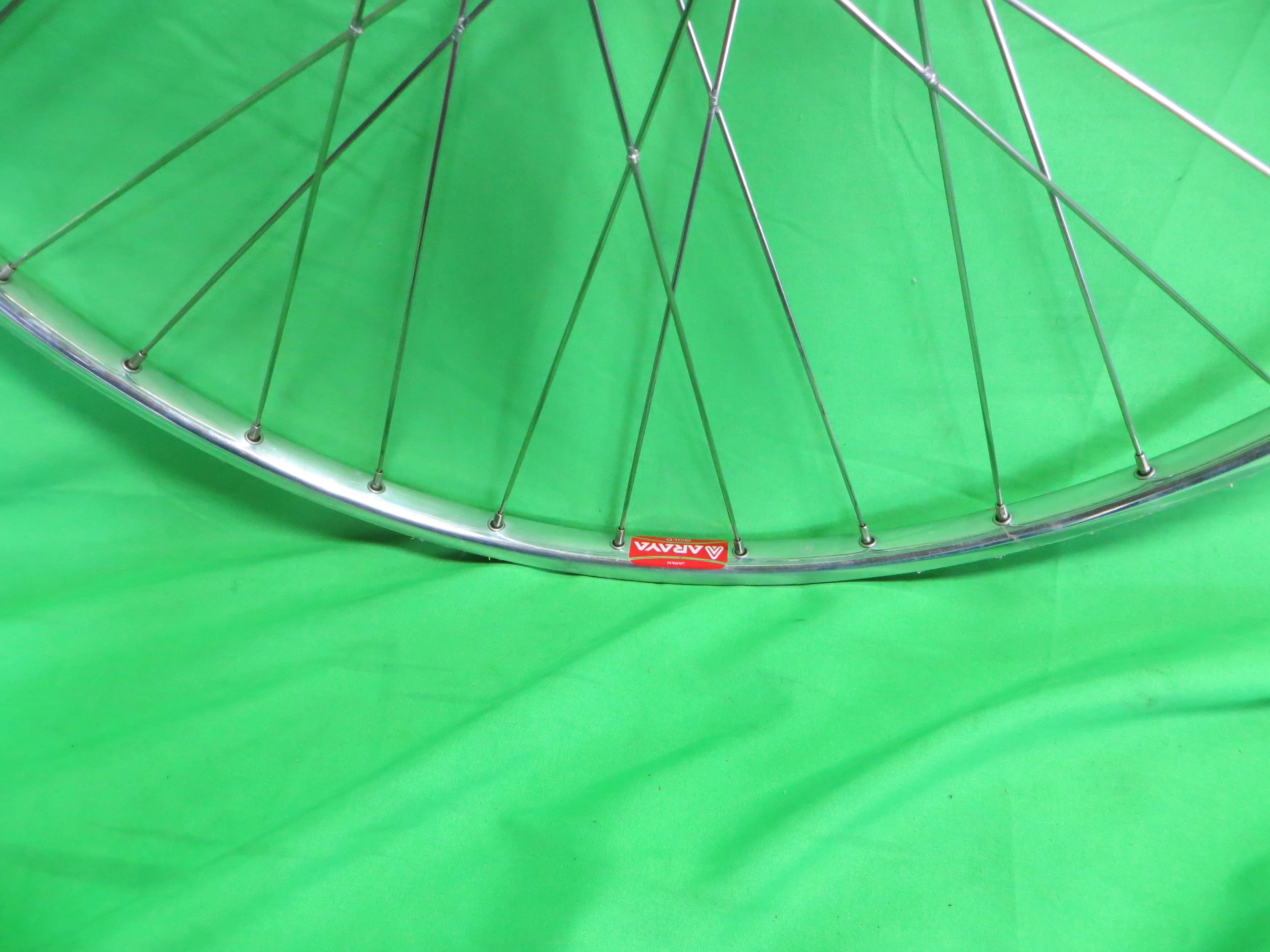 Araya Gold 16B NJS 700c Tubular NJS Rims, Shimano Dura Ace HB-7600 NJS hubs 36H 120mm (26021505) - Image 4