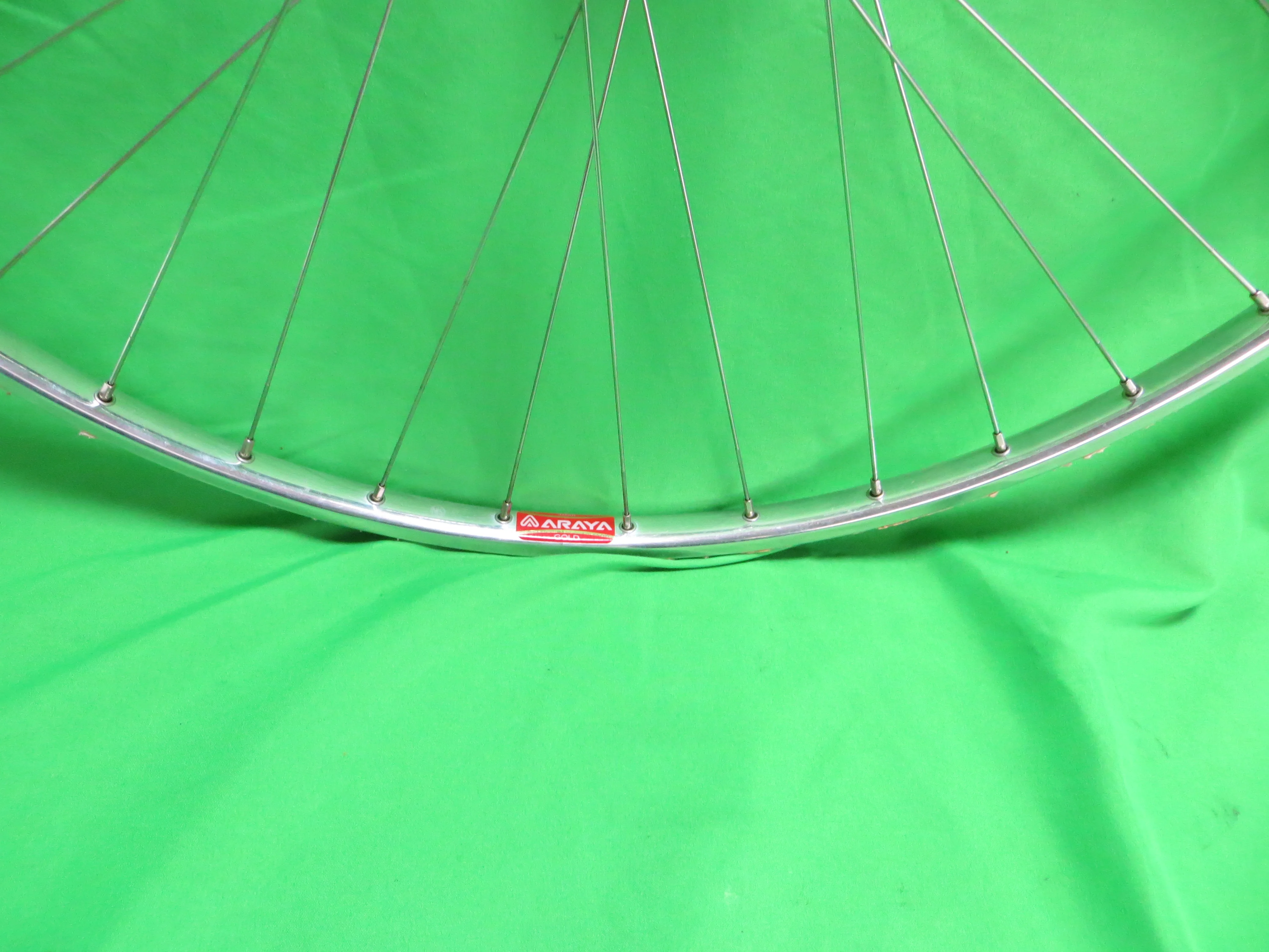 Araya Gold 16B NJS 700c Tubular NJS rims, Shimano Dura Ace HB-7710 NJS hubs 120mm (24111401) - Image 10