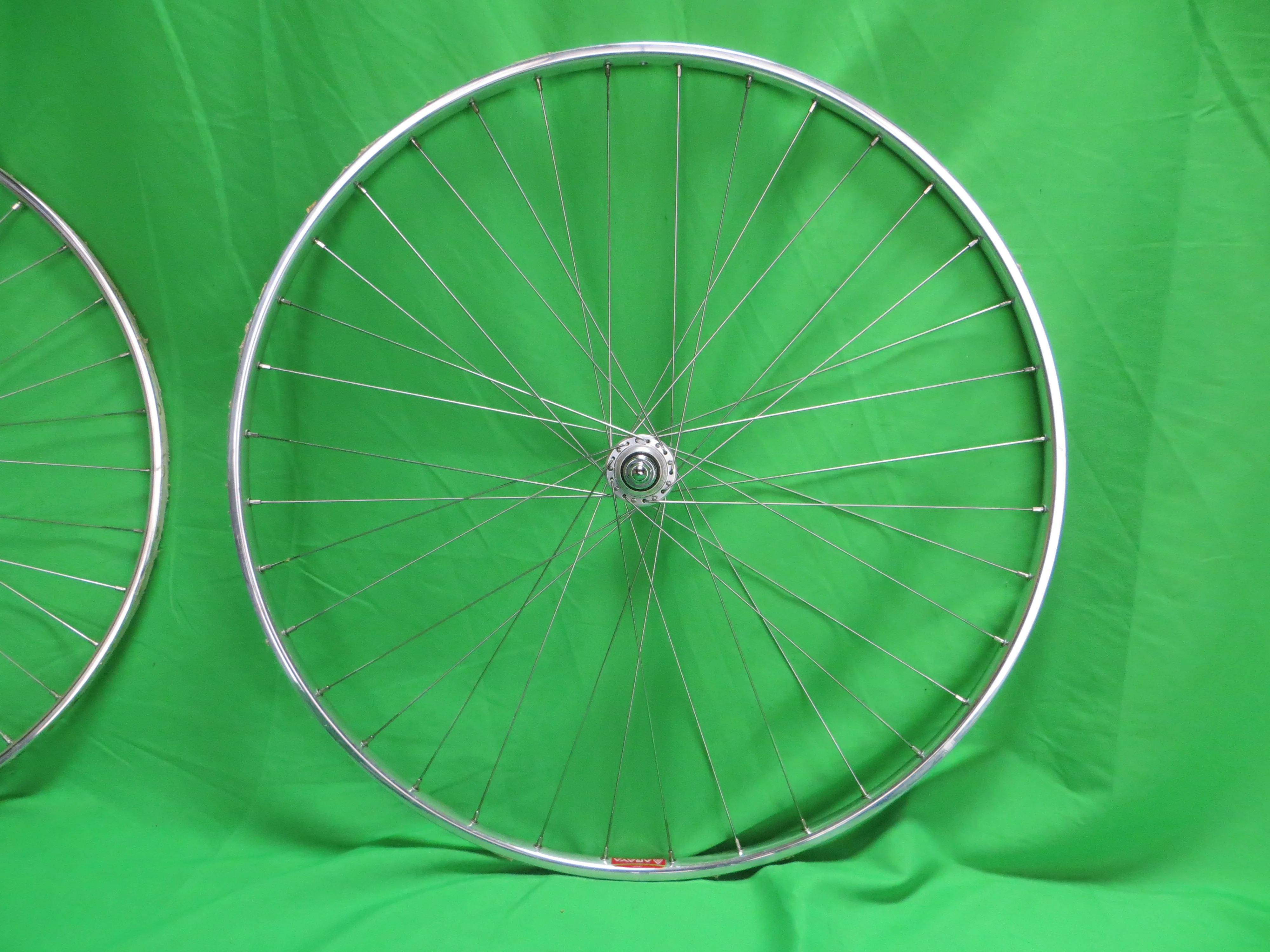 Araya Gold 16B NJS 700c Tubular NJS rims, Shimano Dura Ace HB-7710 NJS hubs 120mm (24111401) - Image 11