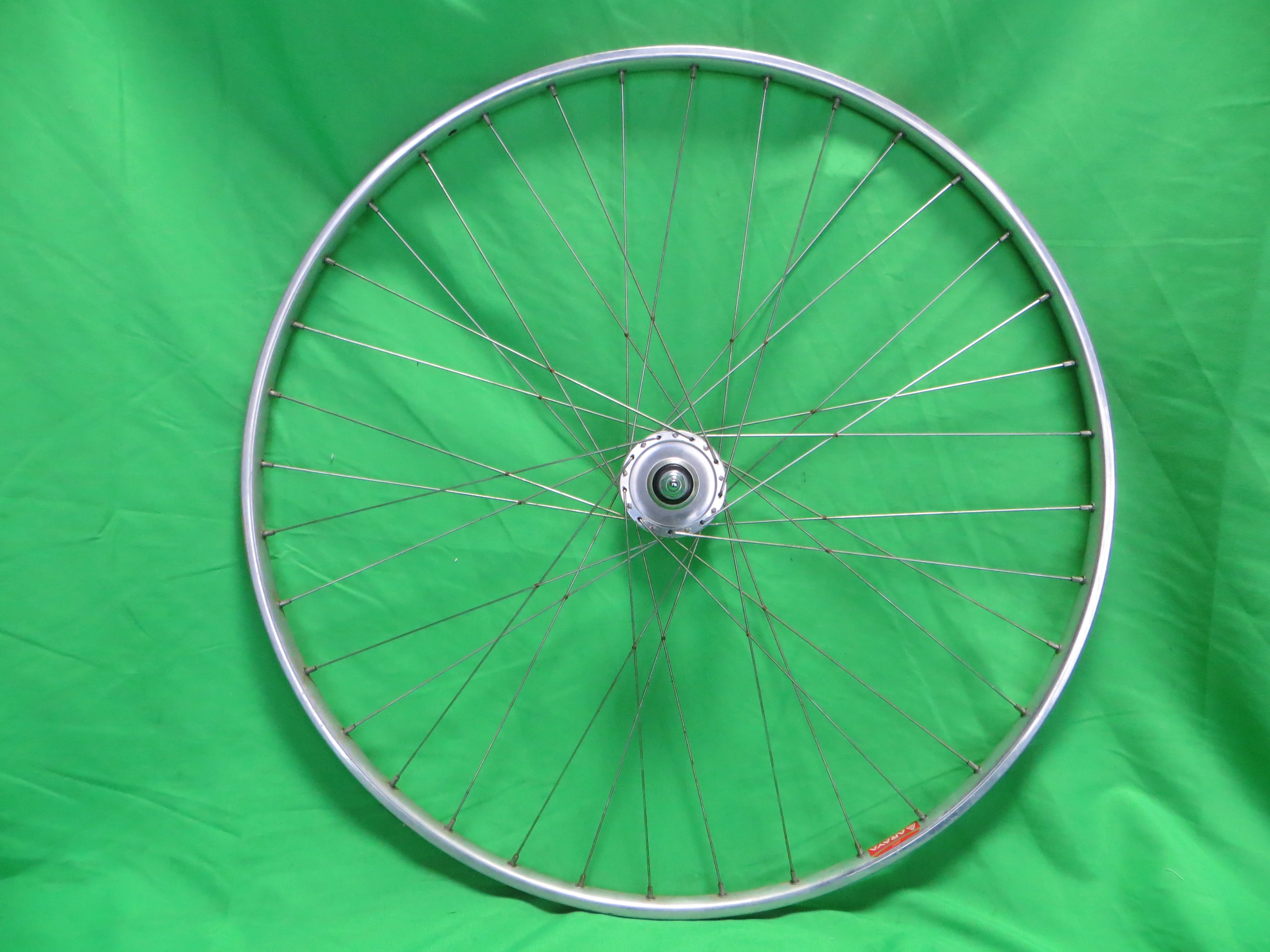 Araya Gold 16B NJS 700c Tubular rim, Suntour Superbe Pro 36H 100mm/9mm NJS Front Hub (25021901) - Image 4