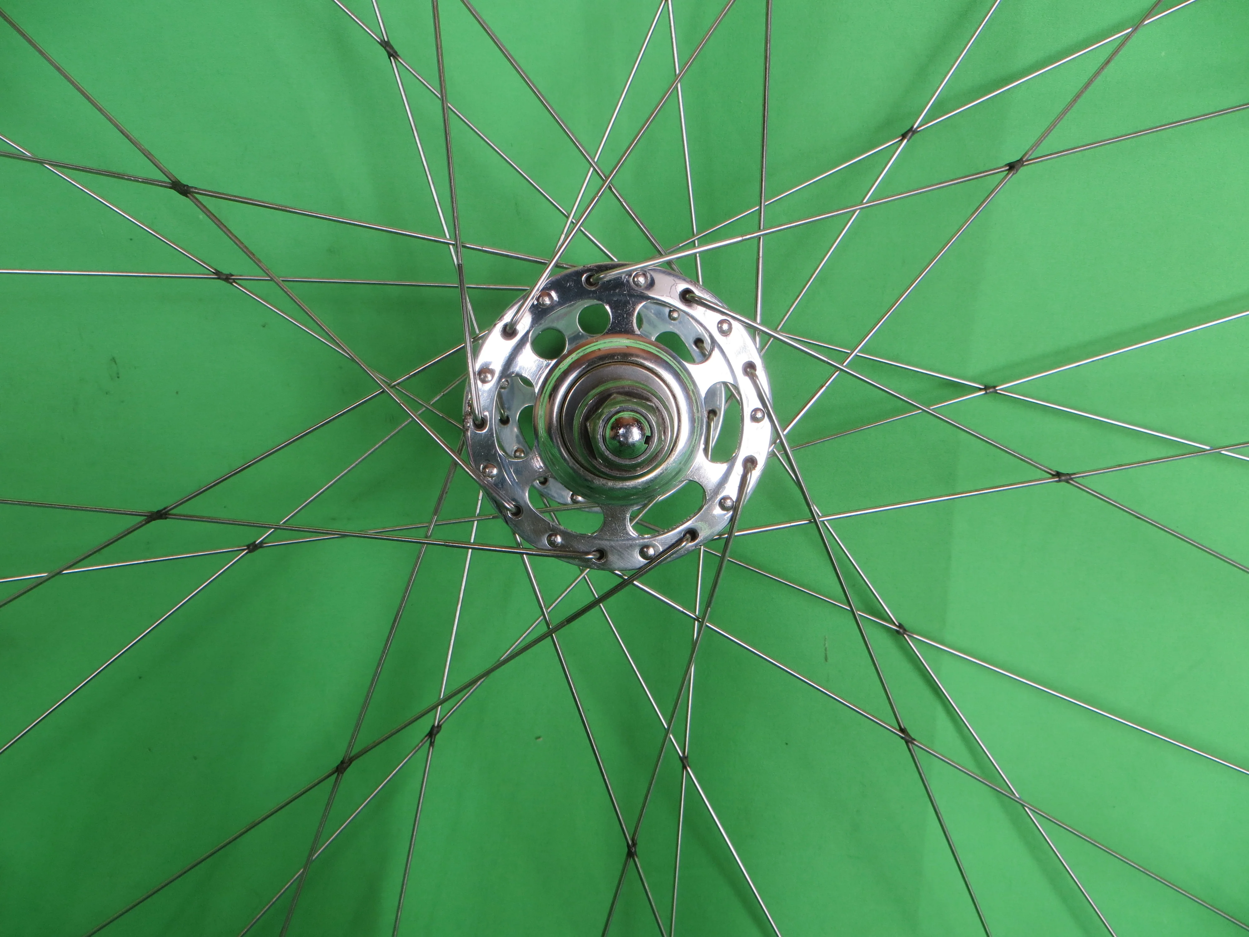 Araya Gold World Champion 16B NJS 700c Tubular NJS Rims, Campagnolo Record NJS hubs 36H 120mm (2602821) - Image 10