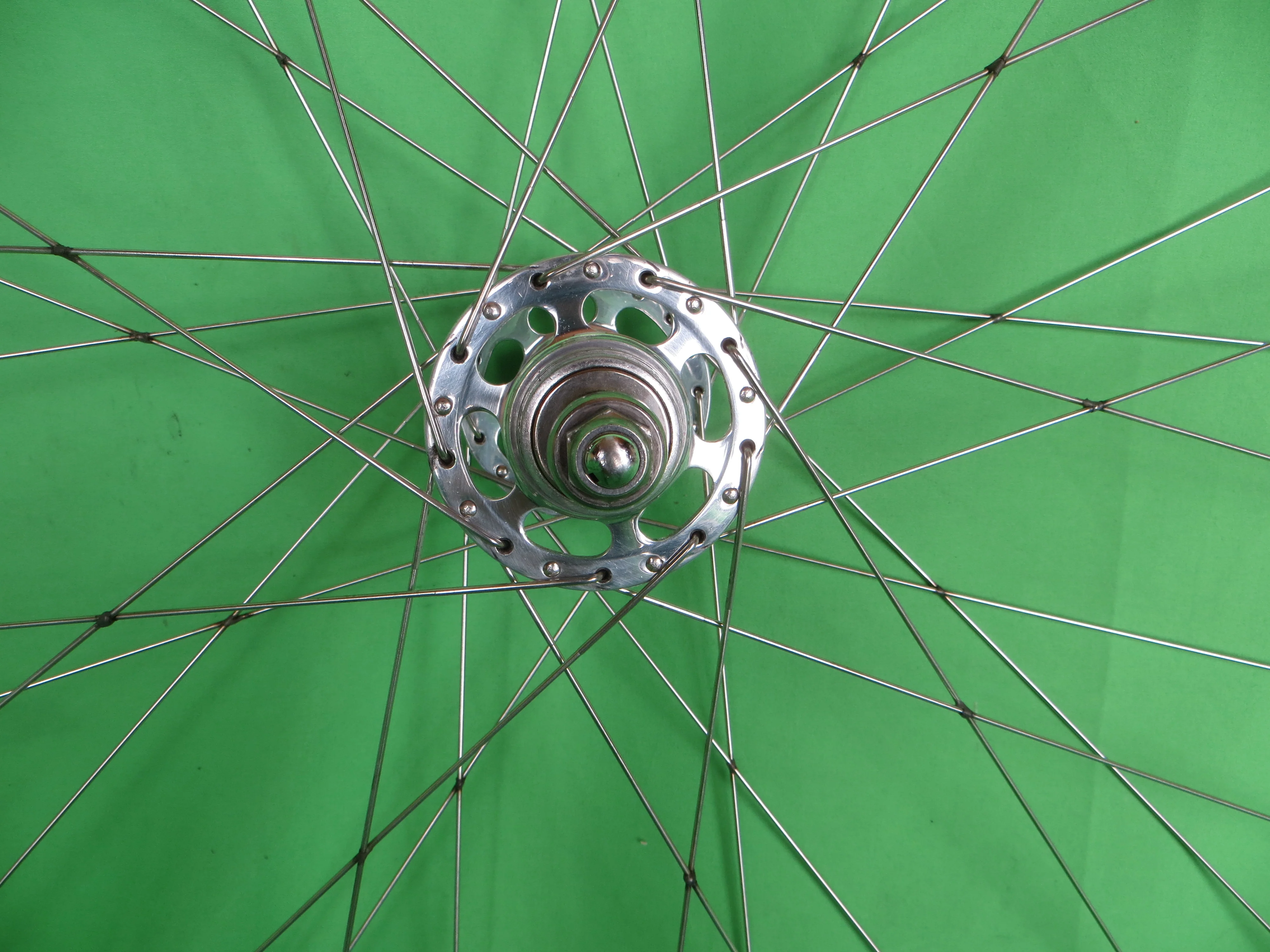 Araya Gold World Champion 16B NJS 700c Tubular NJS Rims, Campagnolo Record NJS hubs 36H 120mm (2602821) - Image 14