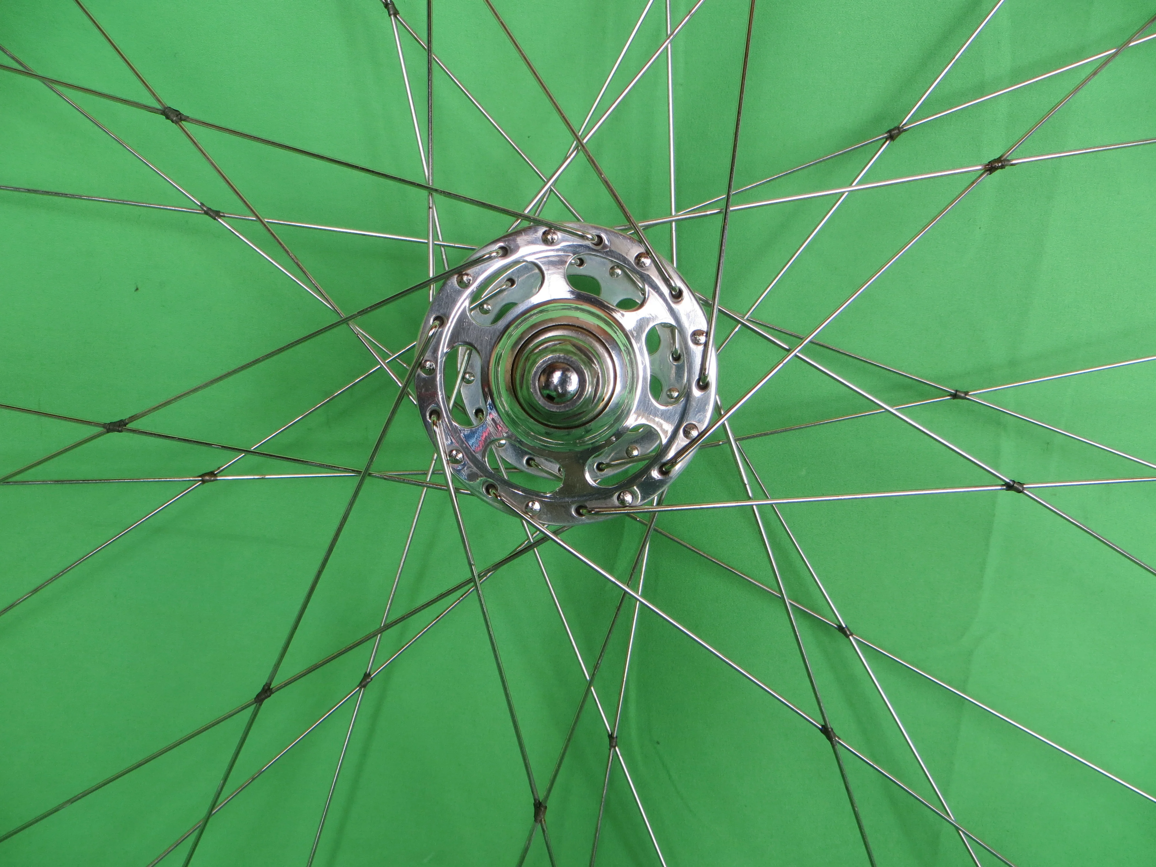 Araya Gold World Champion 16B NJS 700c Tubular NJS Rims, Campagnolo Record NJS hubs 36H 120mm (2602821) - Image 7