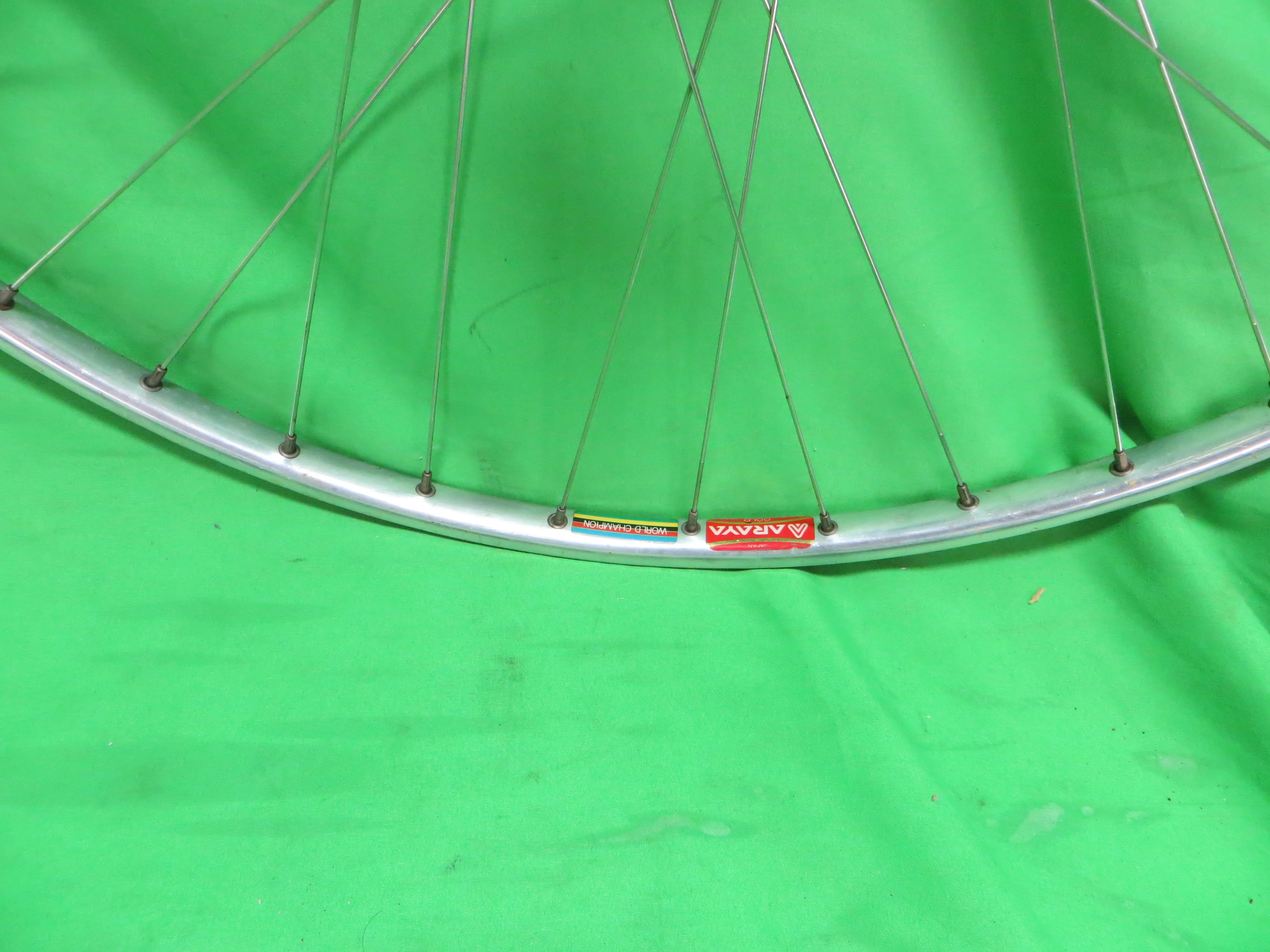 Araya Gold World Champion 16B NJS 700c Tubular NJS Rims, Suntour Superbe Pro NJS Hubs 36H 120mm (26032501) - Image 10