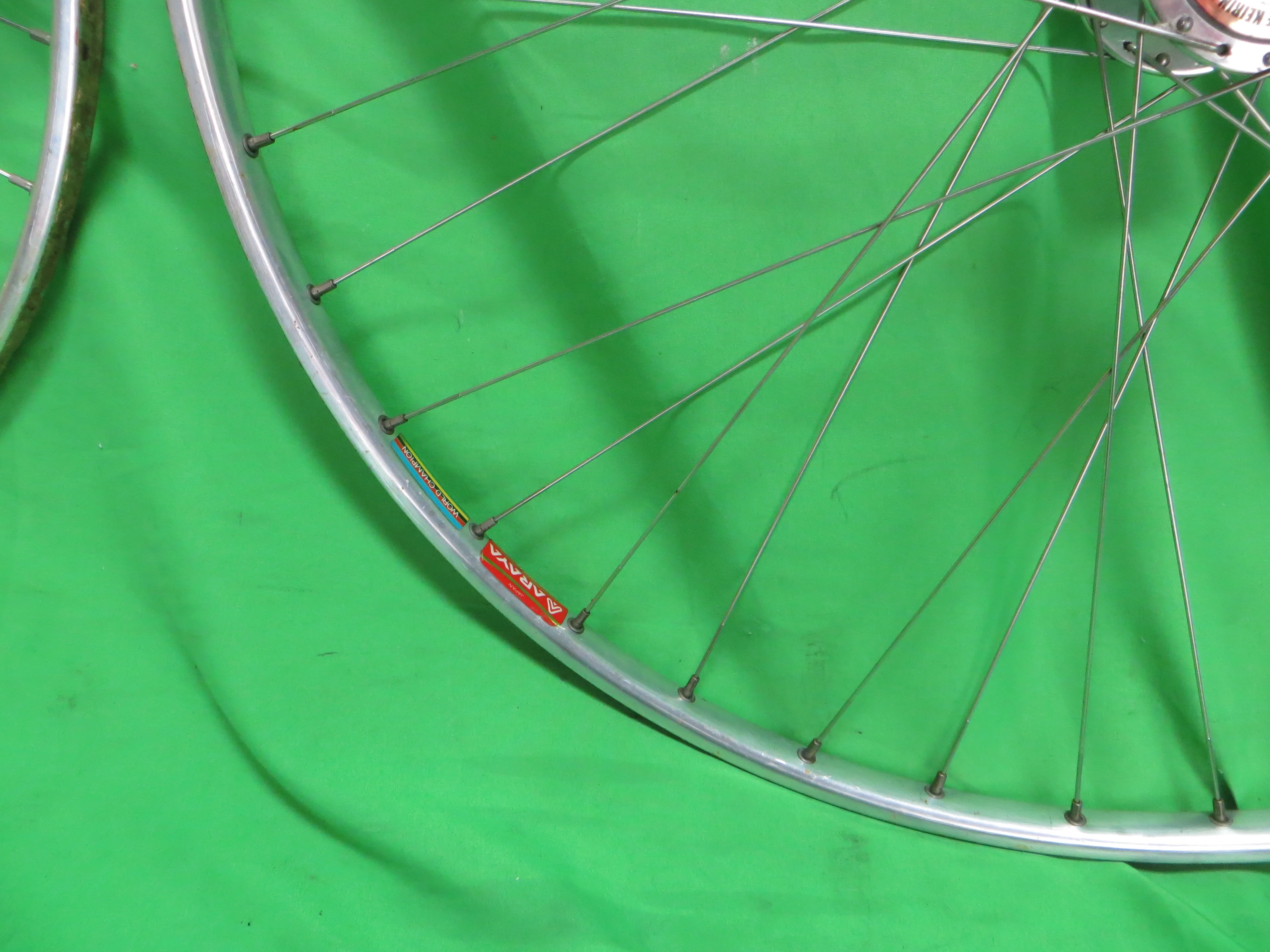 Araya Gold World Champion 16B NJS 700c Tubular NJS Rims, Suntour Superbe Pro NJS Hubs 36H 120mm (26032501) - Image 16