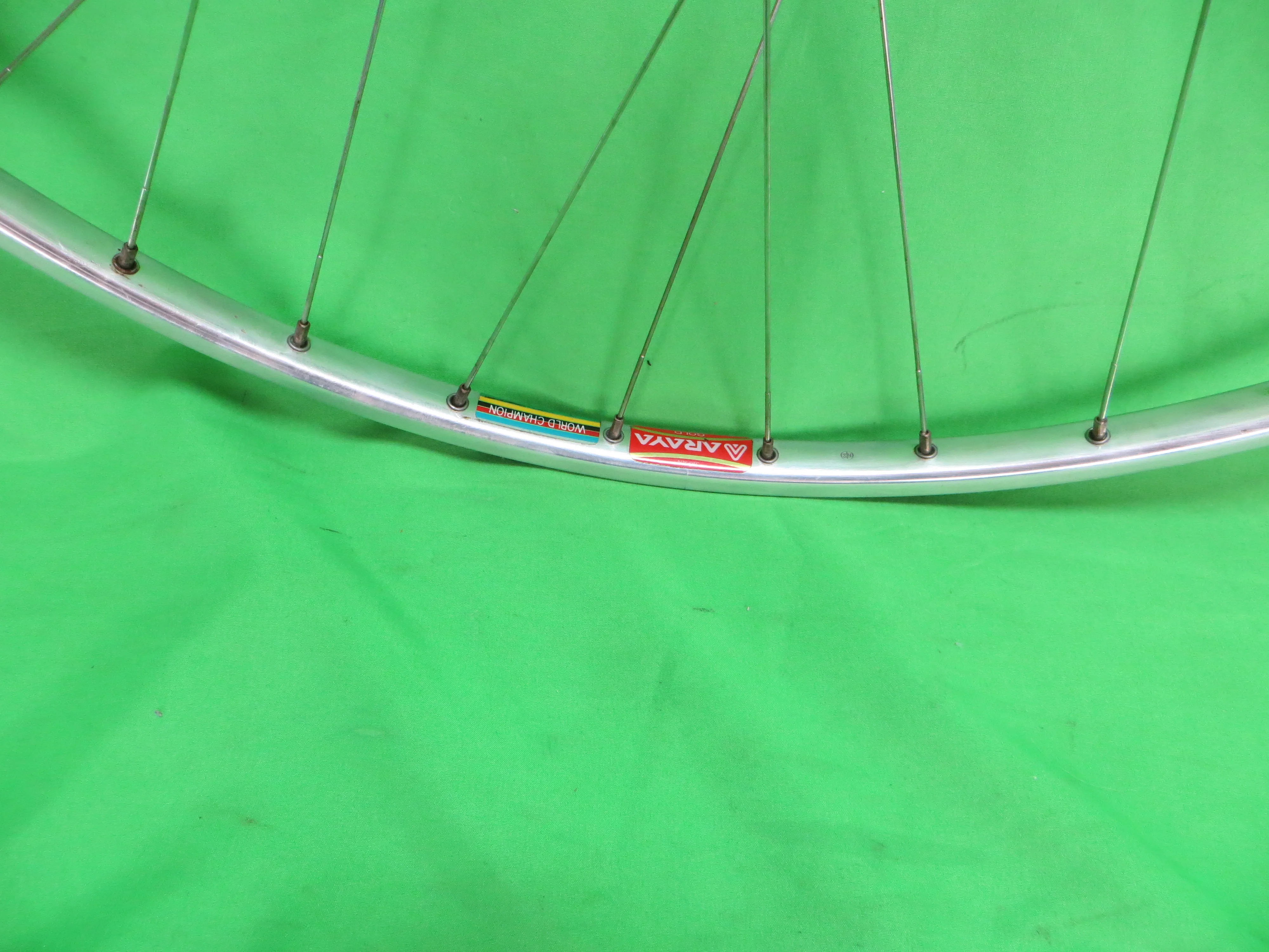 Araya Gold World Champion 16B NJS 700c Tubular rim, Suntour Superbe Pro 36H 120mm One Sided Fixed Rear Hub NJS (25111801) - Image 6