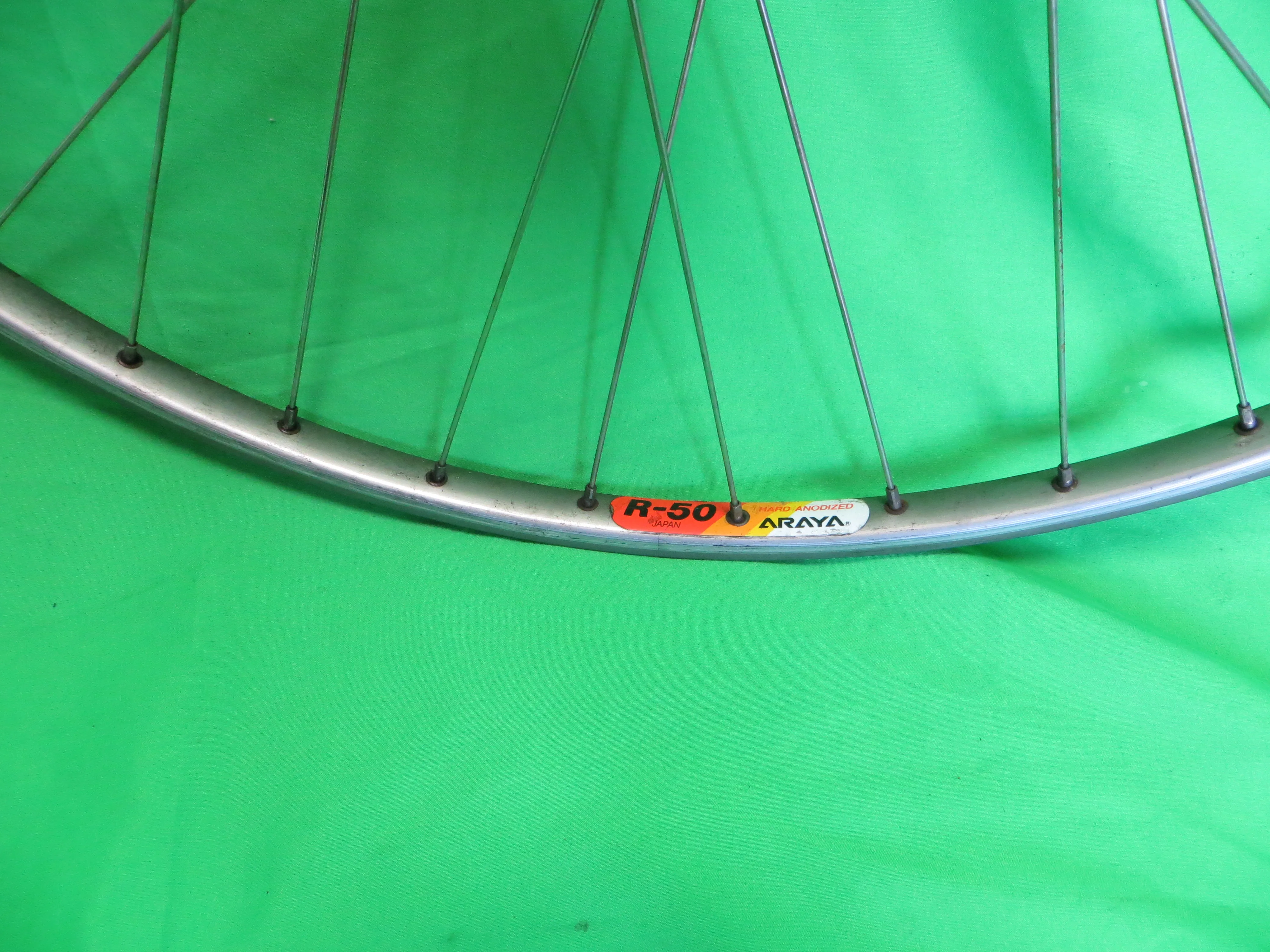 Araya R-50 700c Tubular rim, Sansin Pro Training  100mm/8mm Front Hub Quick Release (24120102) - Image 3