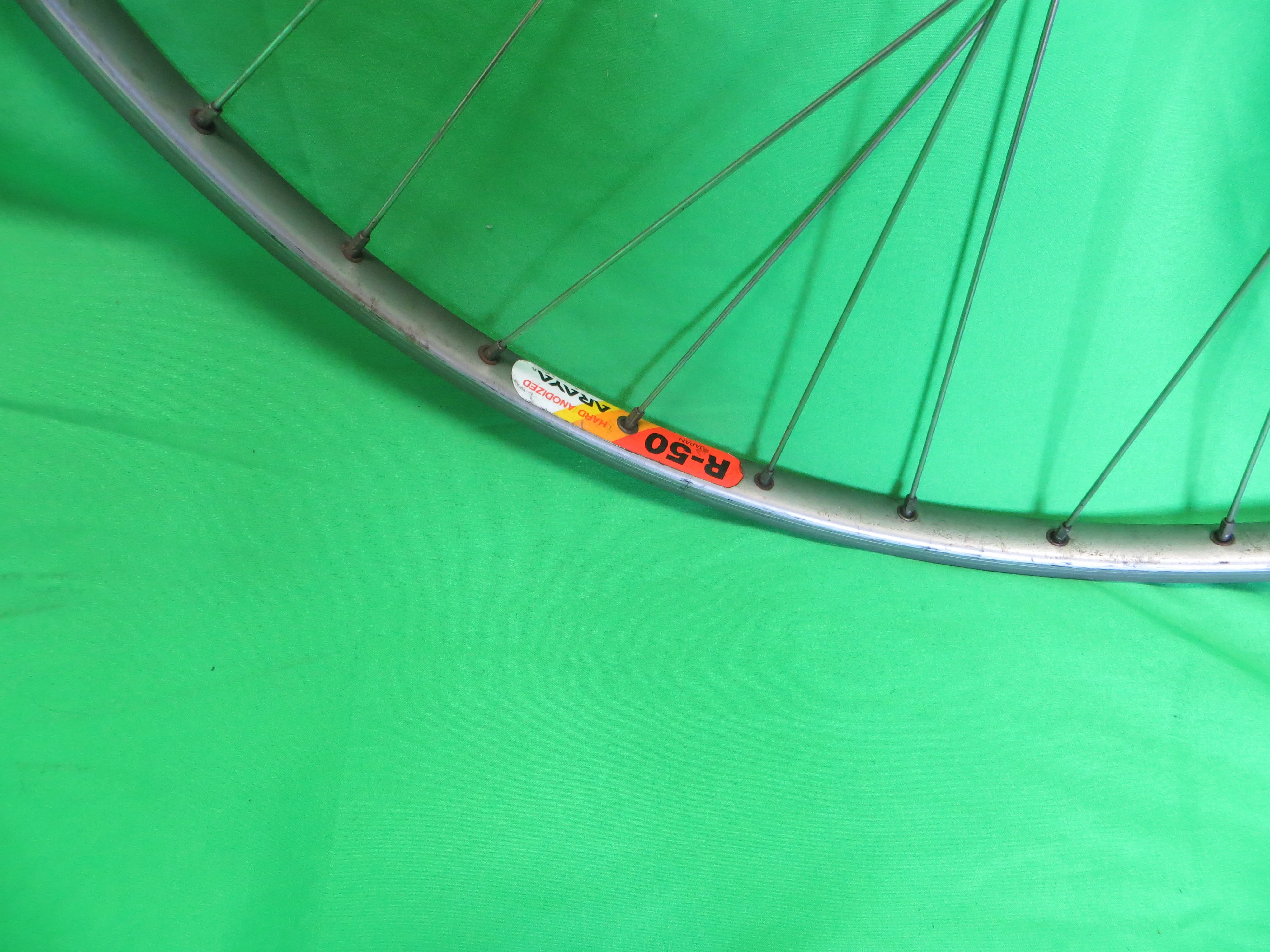 Araya R-50 700c Tubular rim, Sansin Pro Training  100mm/8mm Front Hub Quick Release (24120102) - Image 6