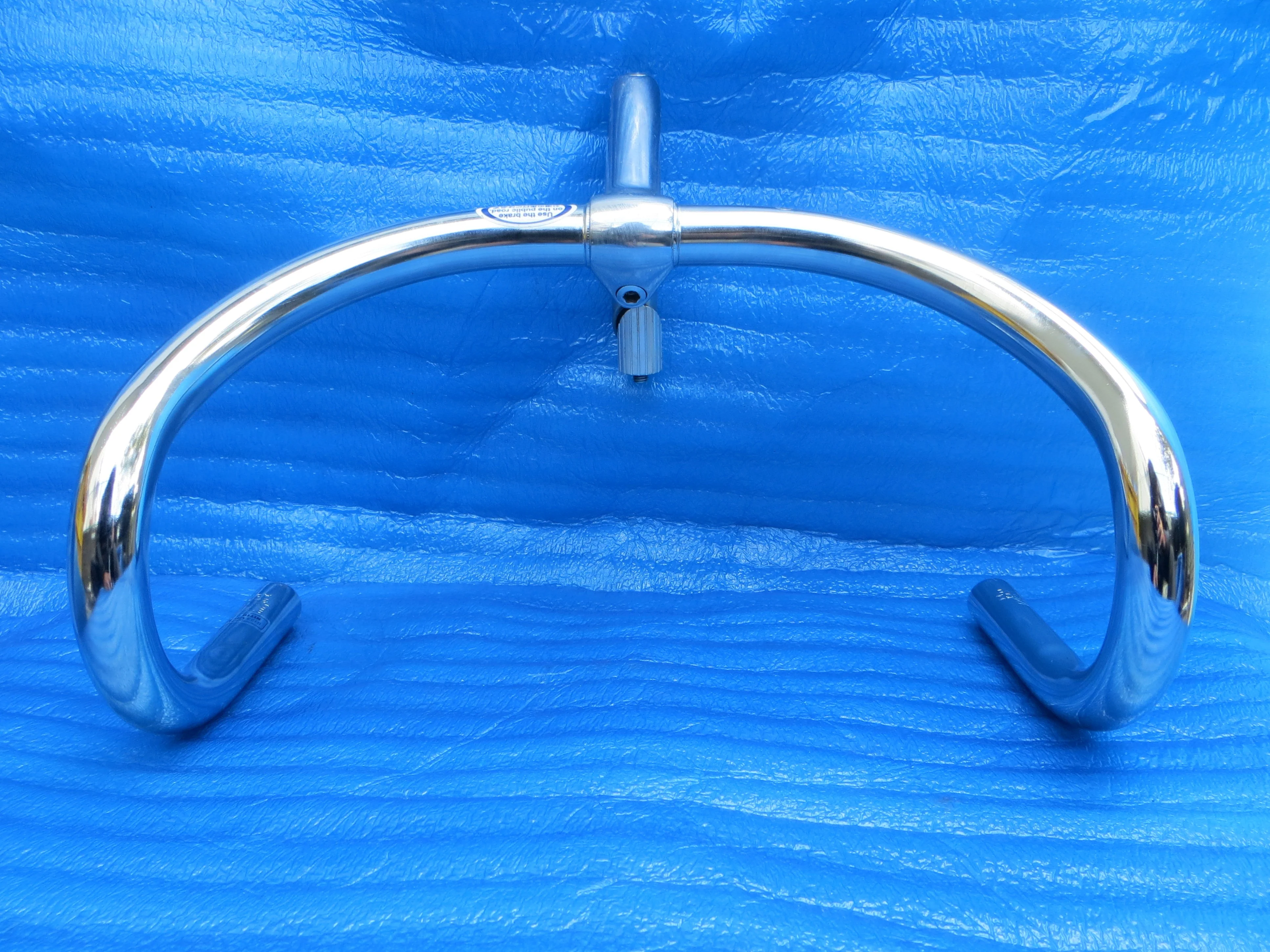 B123 340mm CrMo NJS Handlebar, Nitto Jaguar, 95mm/58degree Steel NJS Stem (26021207)