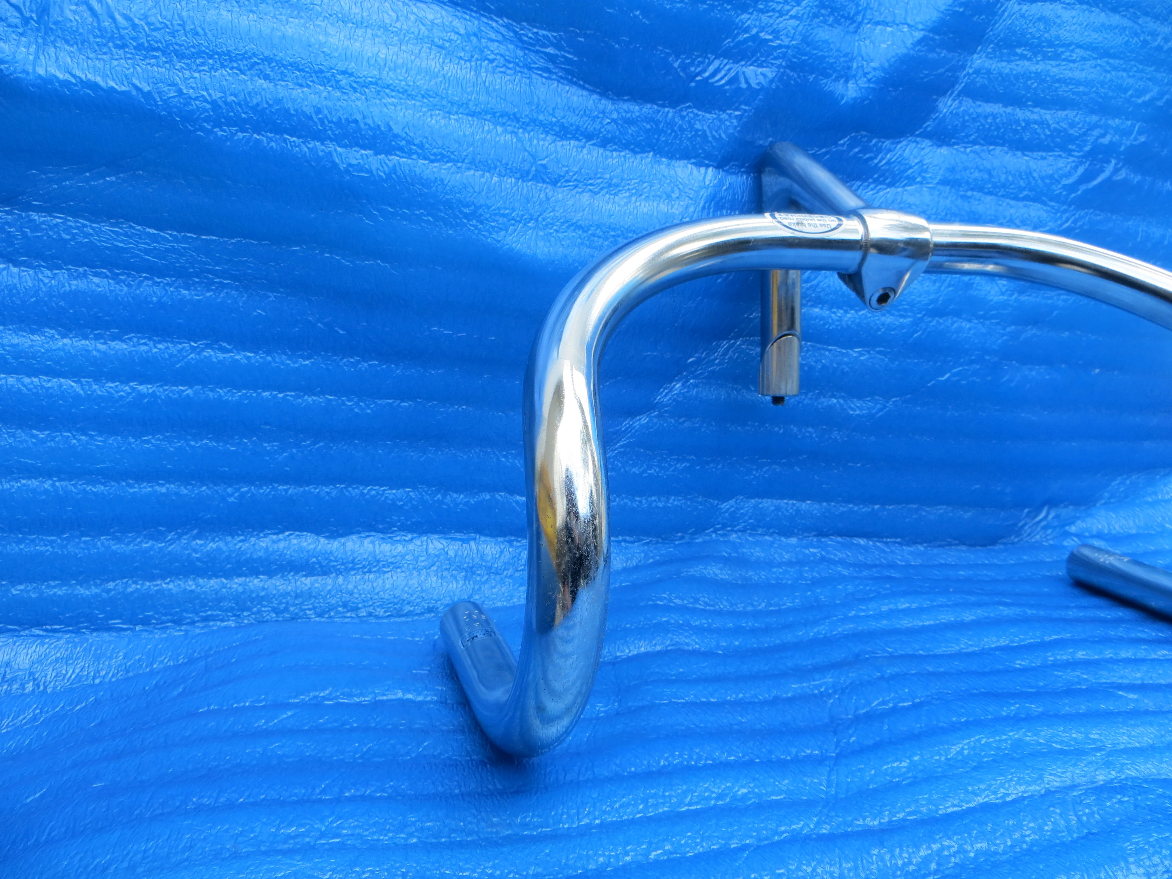 B123 360mm CrMo NJS Handlebar, Nitto Jaguar, 100mm/58degree Steel NJS Stem (26021204) - Image 2
