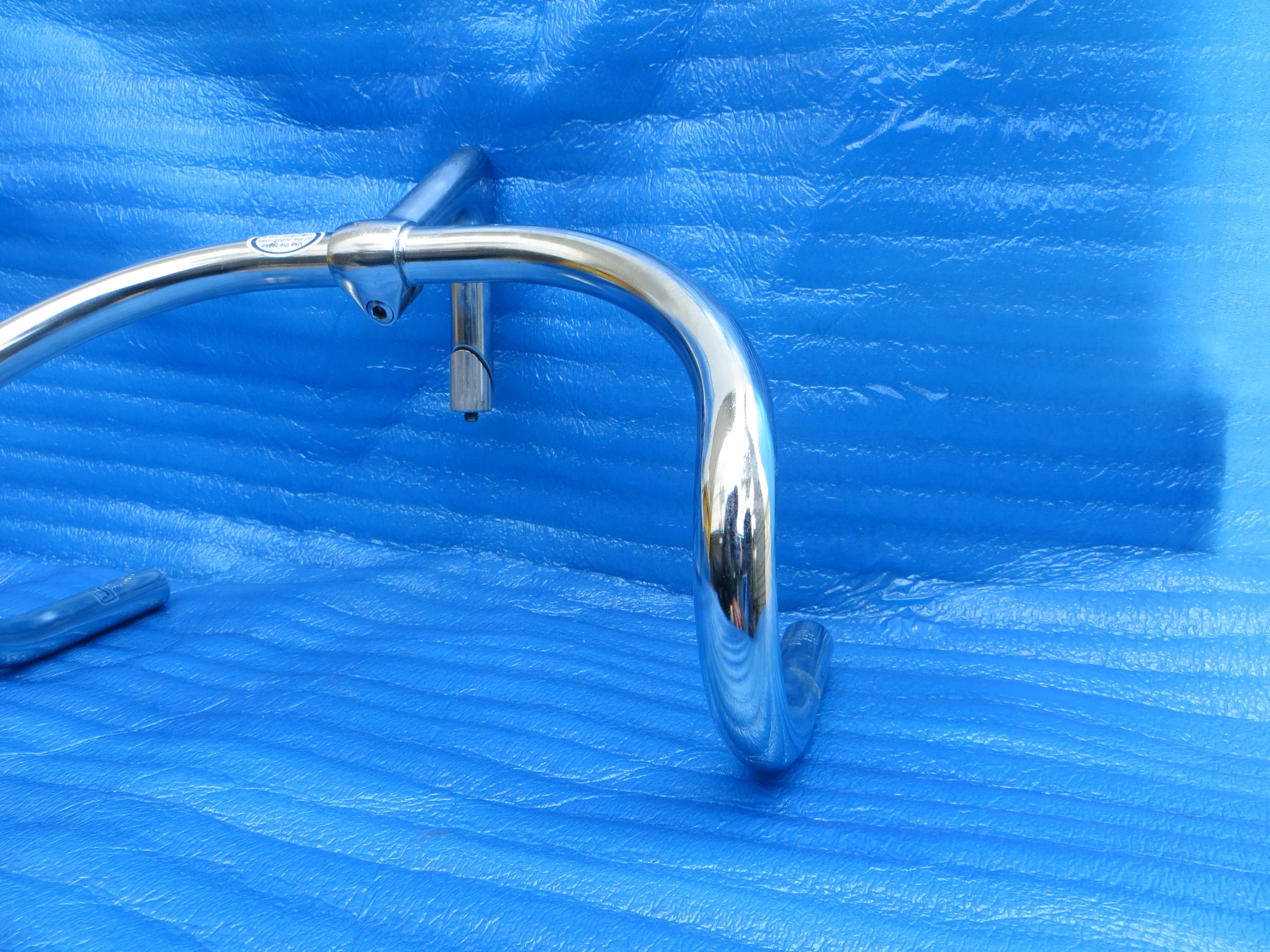 B123 360mm CrMo NJS Handlebar, Nitto Jaguar, 100mm/58degree Steel NJS Stem (26021204) - Image 3