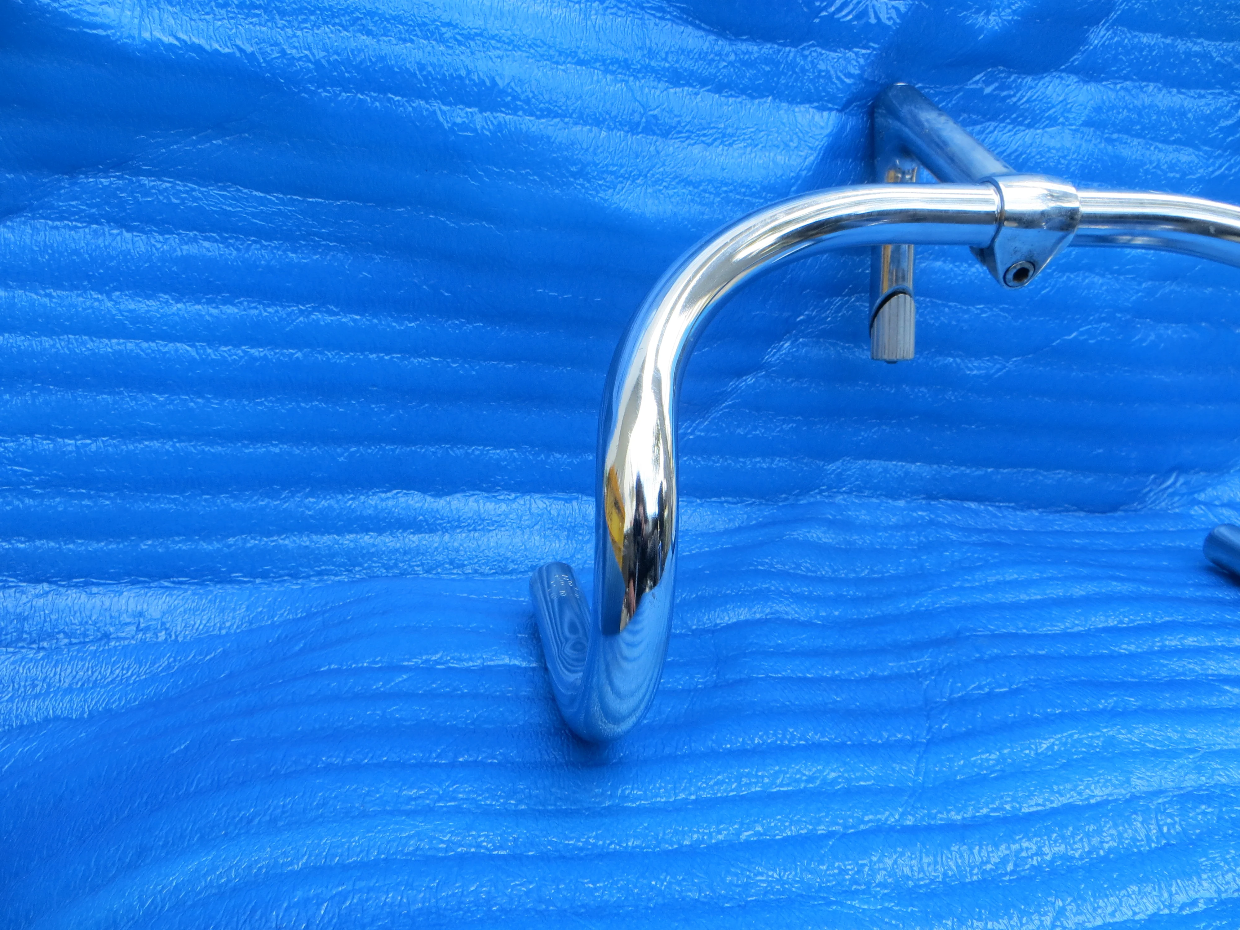 B123 360mm CrMo NJS Handlebar, Nitto Jaguar, 120mm/58degree Steel NJS Stem (26021205) - Image 2