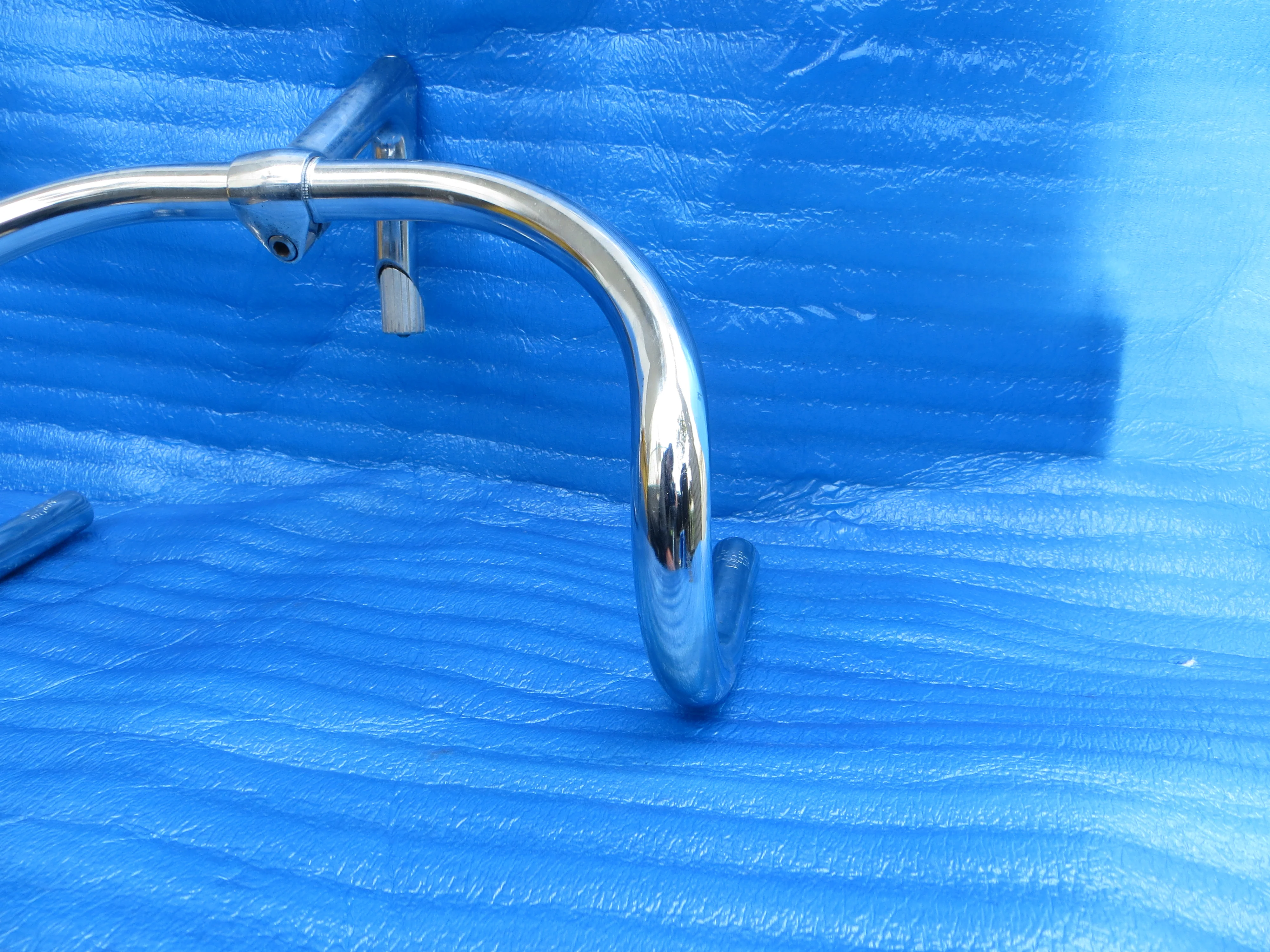 B123 360mm CrMo NJS Handlebar, Nitto Jaguar, 120mm/58degree Steel NJS Stem (26021205) - Image 3