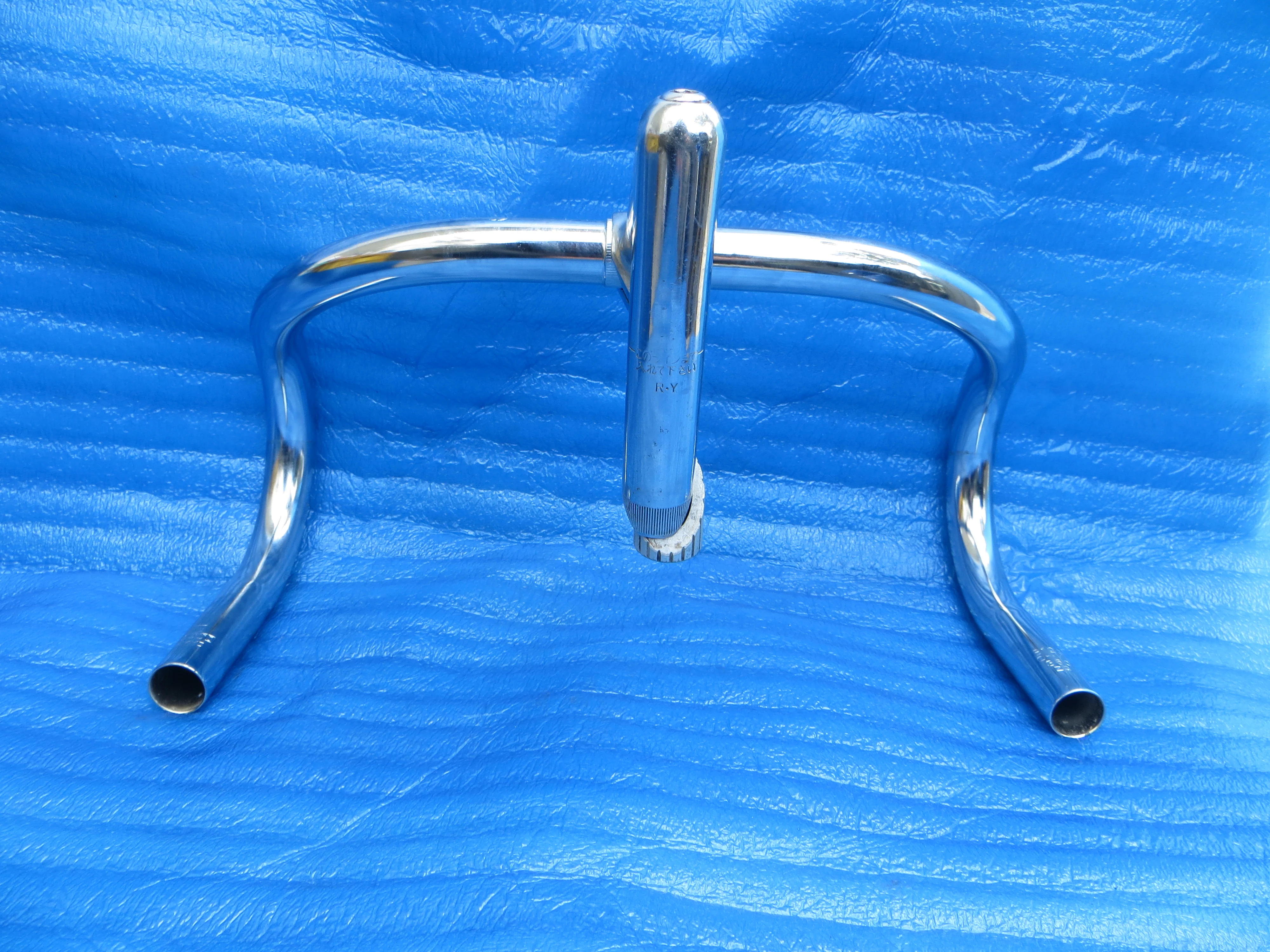 B123 360mm CrMo NJS Handlebar, Nitto Jaguar, 120mm/58degree Steel NJS Stem (26021205) - Image 4