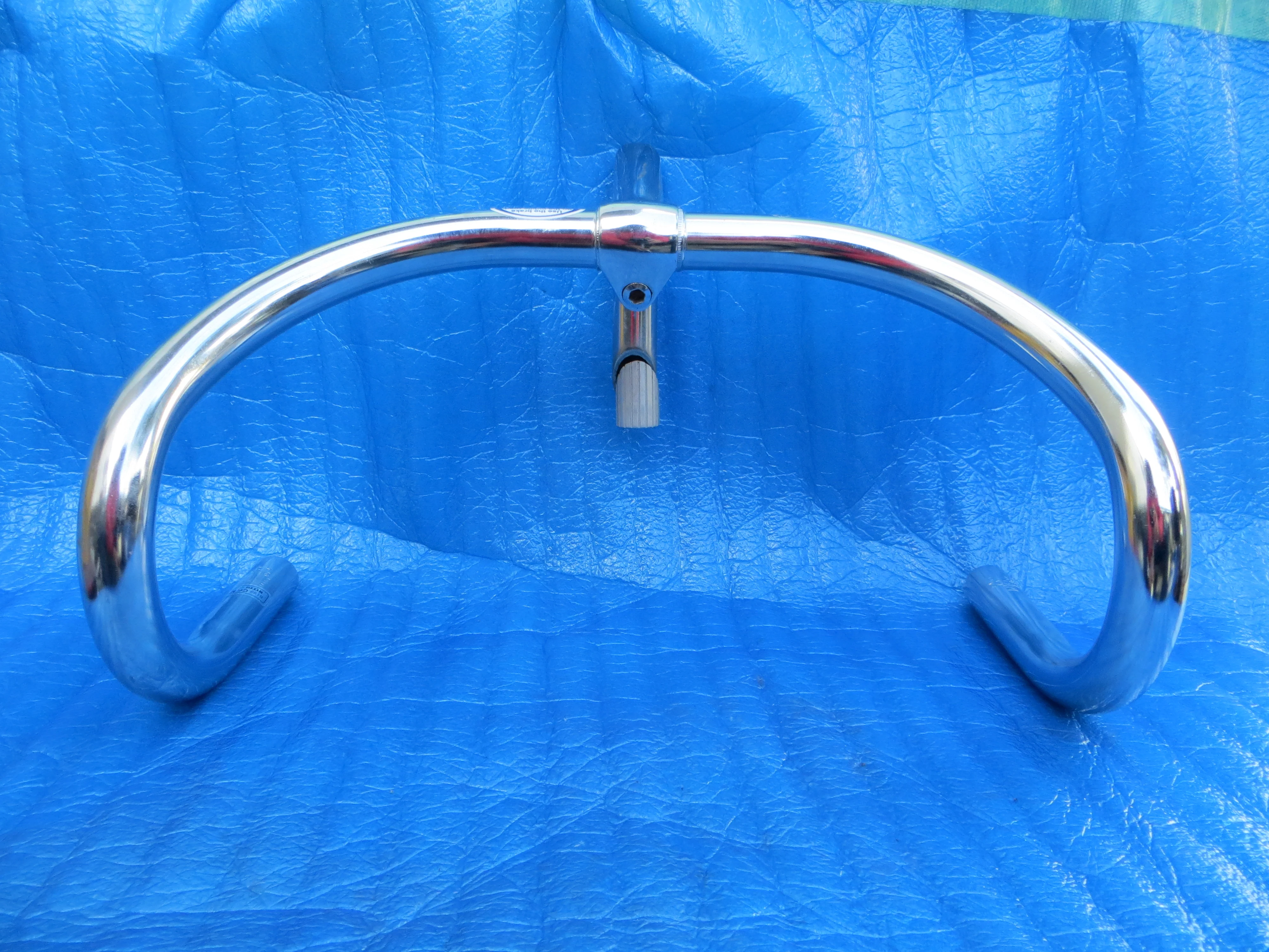 B123 360mm CrMo NJS Handlebar, Nitto Jaguar, 85mm/58 degree Steel NJS Stem (25111913)
