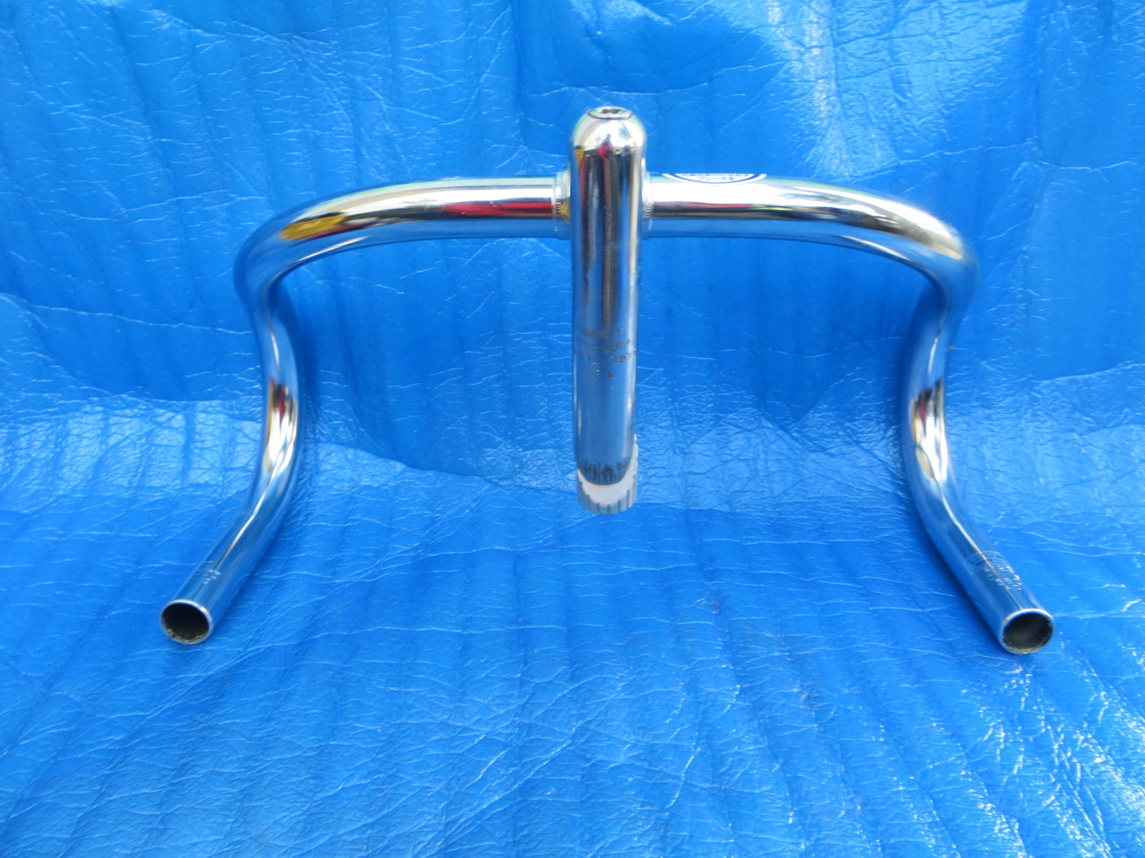 B123 360mm CrMo NJS Handlebar, Nitto Jaguar, 85mm/58 degree Steel NJS Stem (25111913) - Image 4