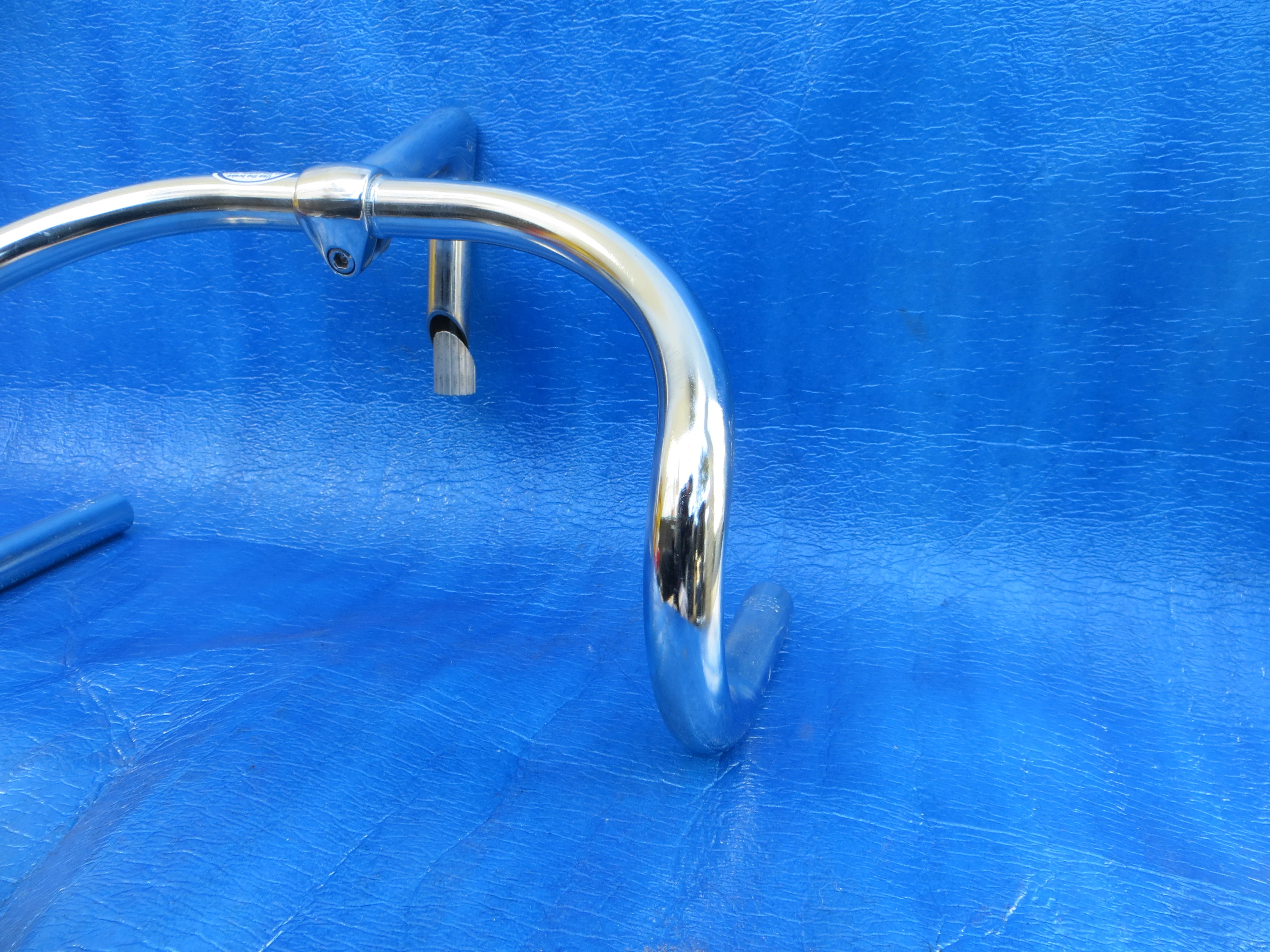 B123 360mm Steel NJS Handlebar, Nitto Jaguar 105mm/65 degree Steel NJS Stem (25021509) - Image 3