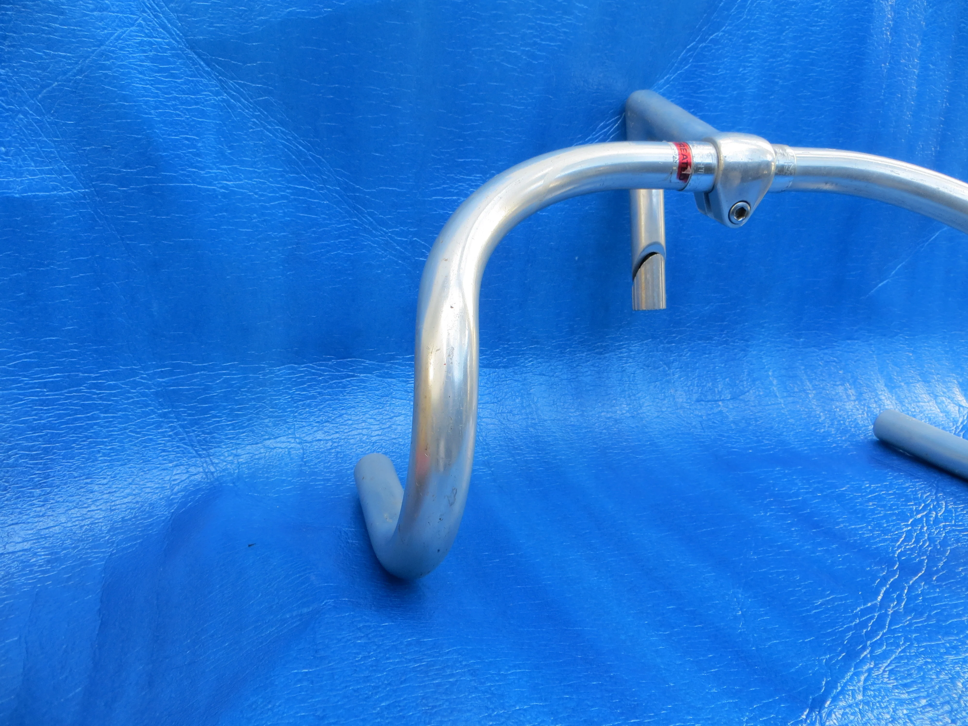 B123 370mm AA NJS Handlebar, Nitto Jaguar 110mm/58 degree AA NJS Stem (24112304) - Image 2