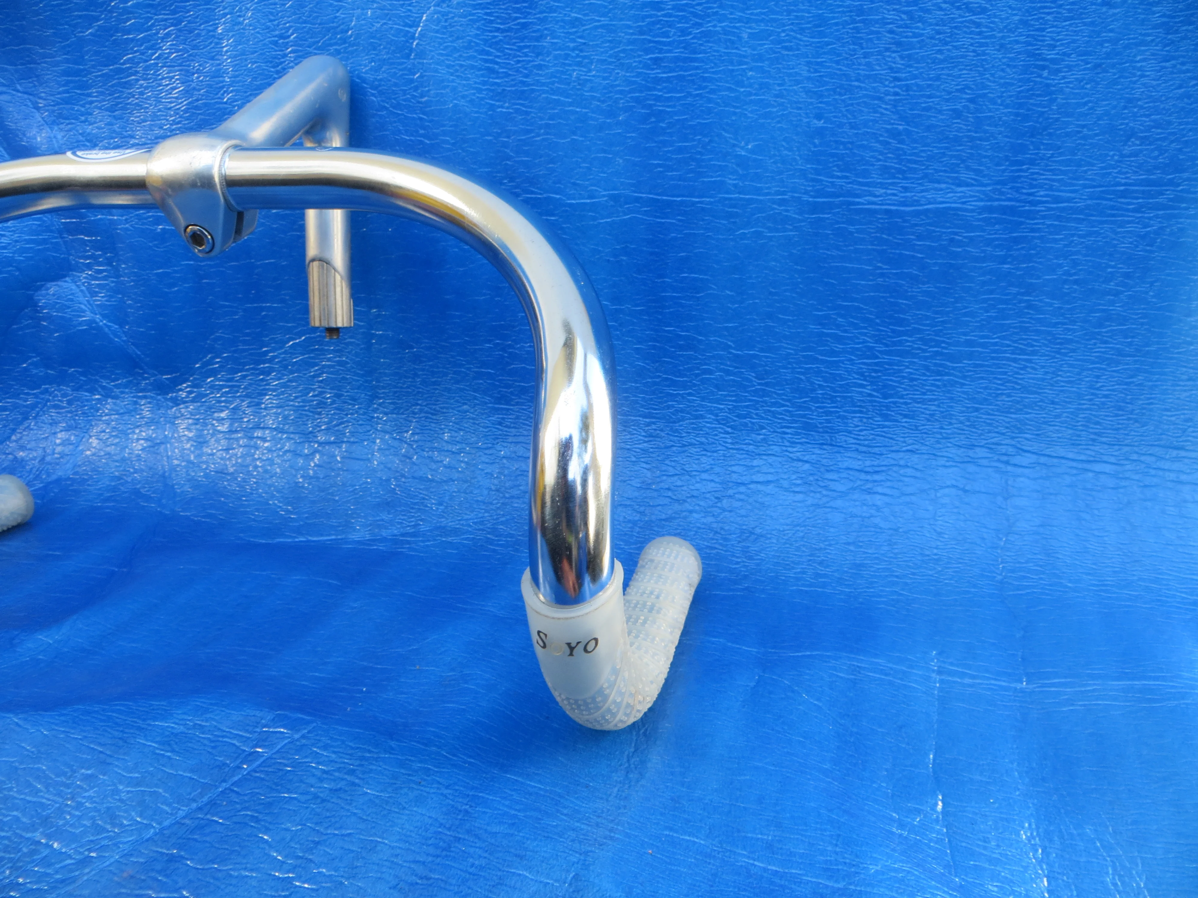 B123 370mm CrMo NJS Handlebar, Nitto Jaguar 110mm/58degree AA NJS Stem, Soyo Grips (25012204) - Image 3