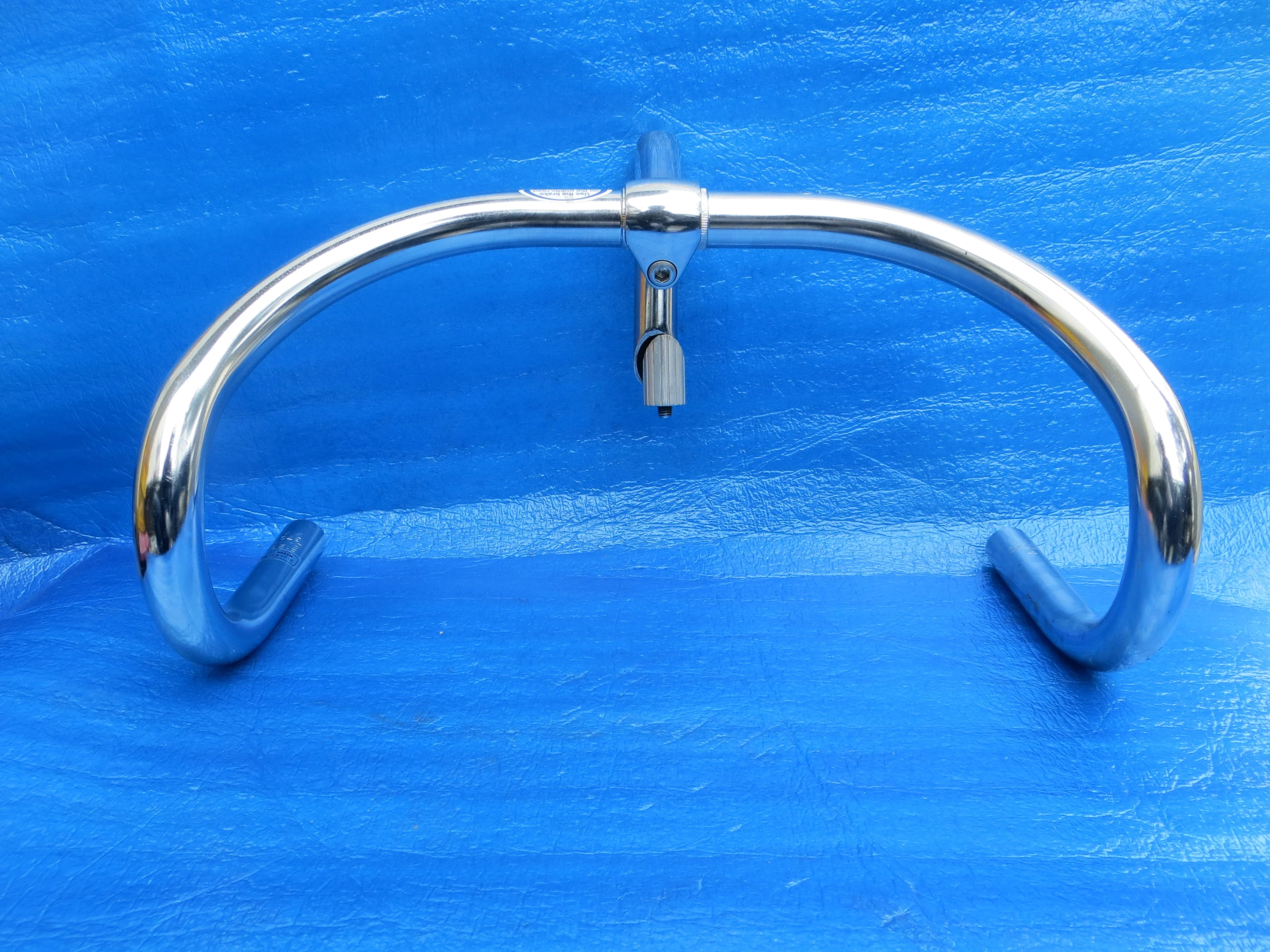 B123 370mm CrMo NJS Handlebar, Nitto Jaguar 90mm/58 degree Steel NJS Stem (24100615)