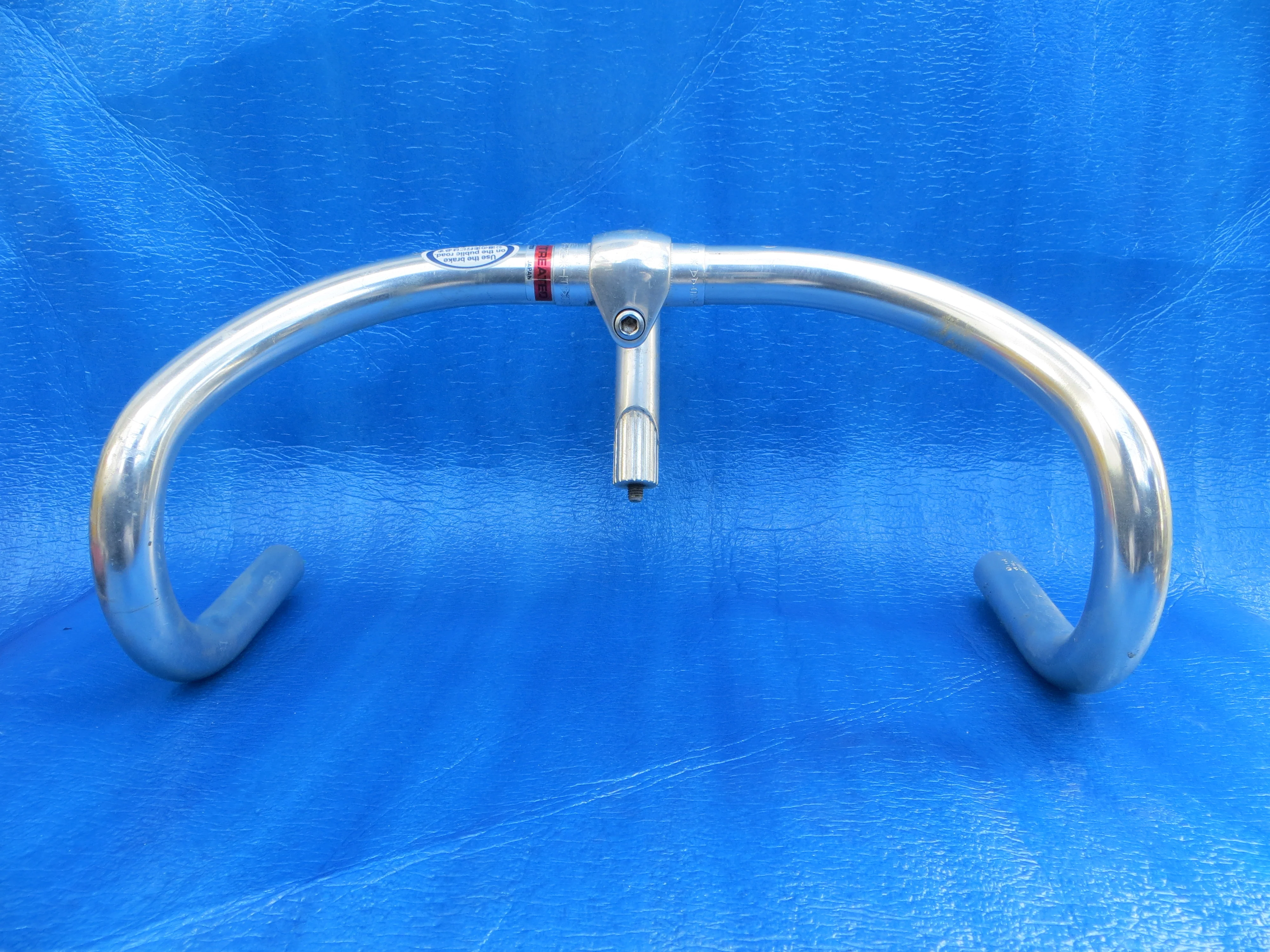 B125 360mm AA NJS Handlebar, Nitto Jaguar 110mm/58 degree AA NJS Stem (24112309)