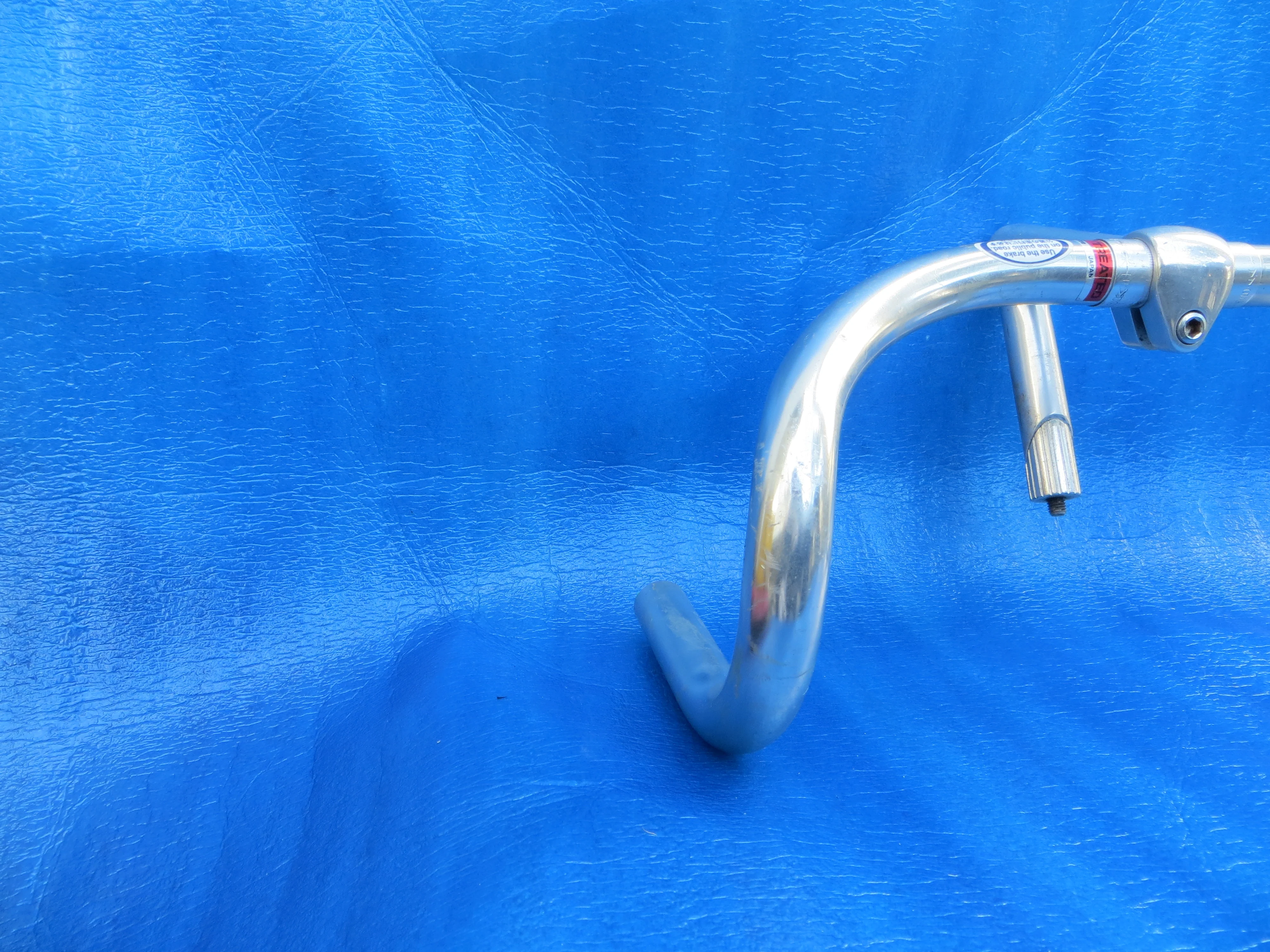 B125 360mm AA NJS Handlebar, Nitto Jaguar 110mm/58 degree AA NJS Stem (24112309) - Image 2
