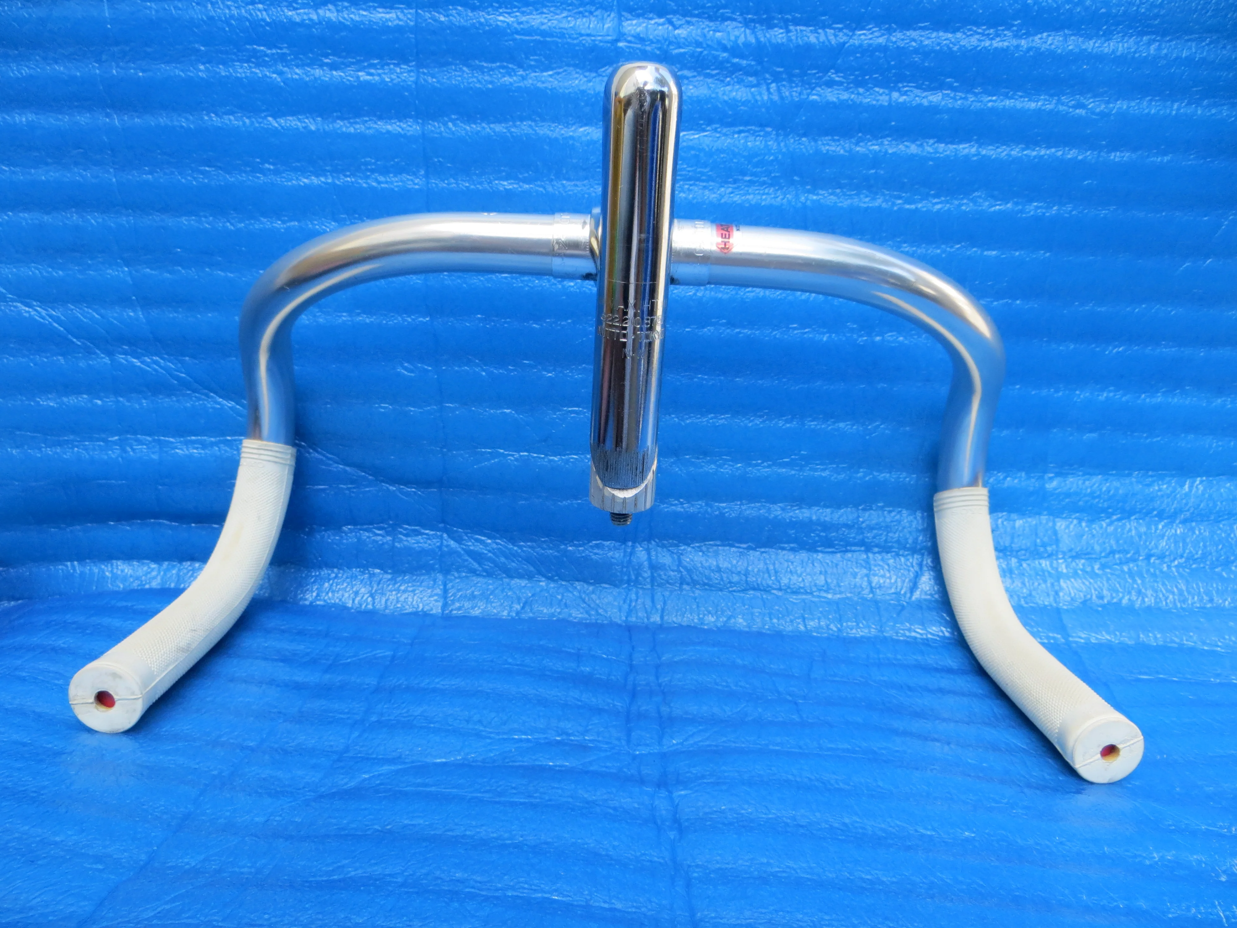 B123 380mm AA NJS Handlebar, Nitto Jaguar 105mm/58 degree Steel NJS Stem, Soyo Grips (25072014) - Image 4
