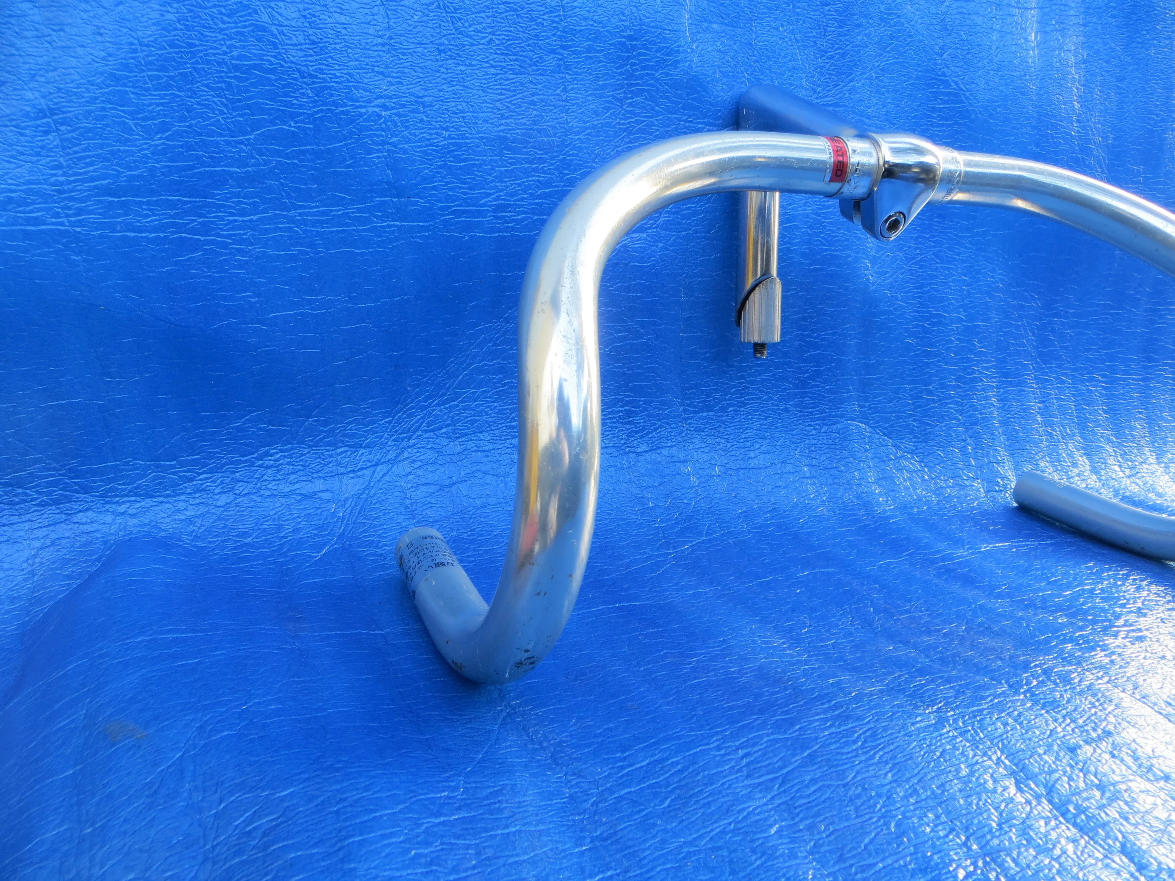 B123 380mm AA NJS Handlebar, Nitto Jaguar 110mm/65 degree Steel NJS Stem (25020908) - Image 2