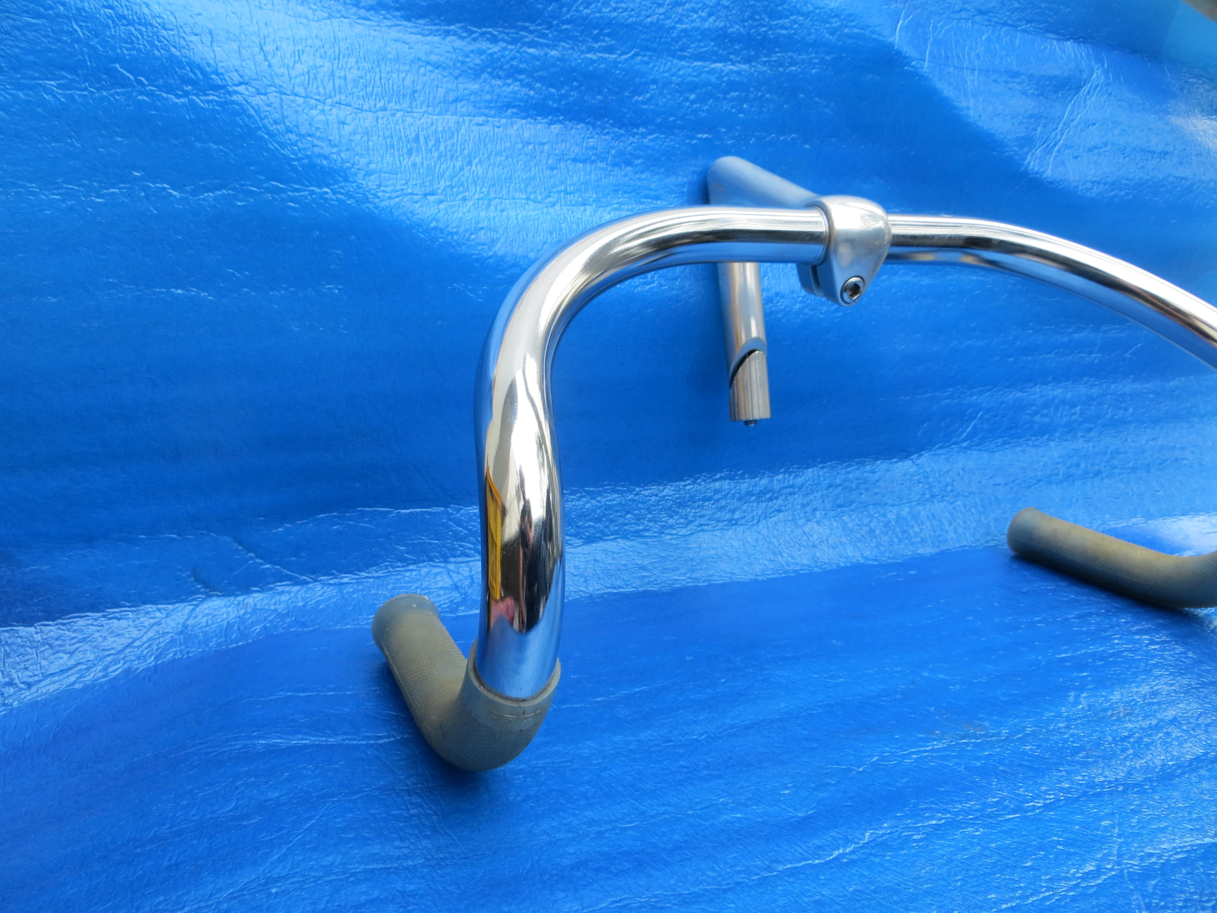 B123 380mm CrMo NJS Handlebar, Nitto Jaguar, 100mm/58 degree AA NJS Stem, Soyo Grips (24100304) - Image 2