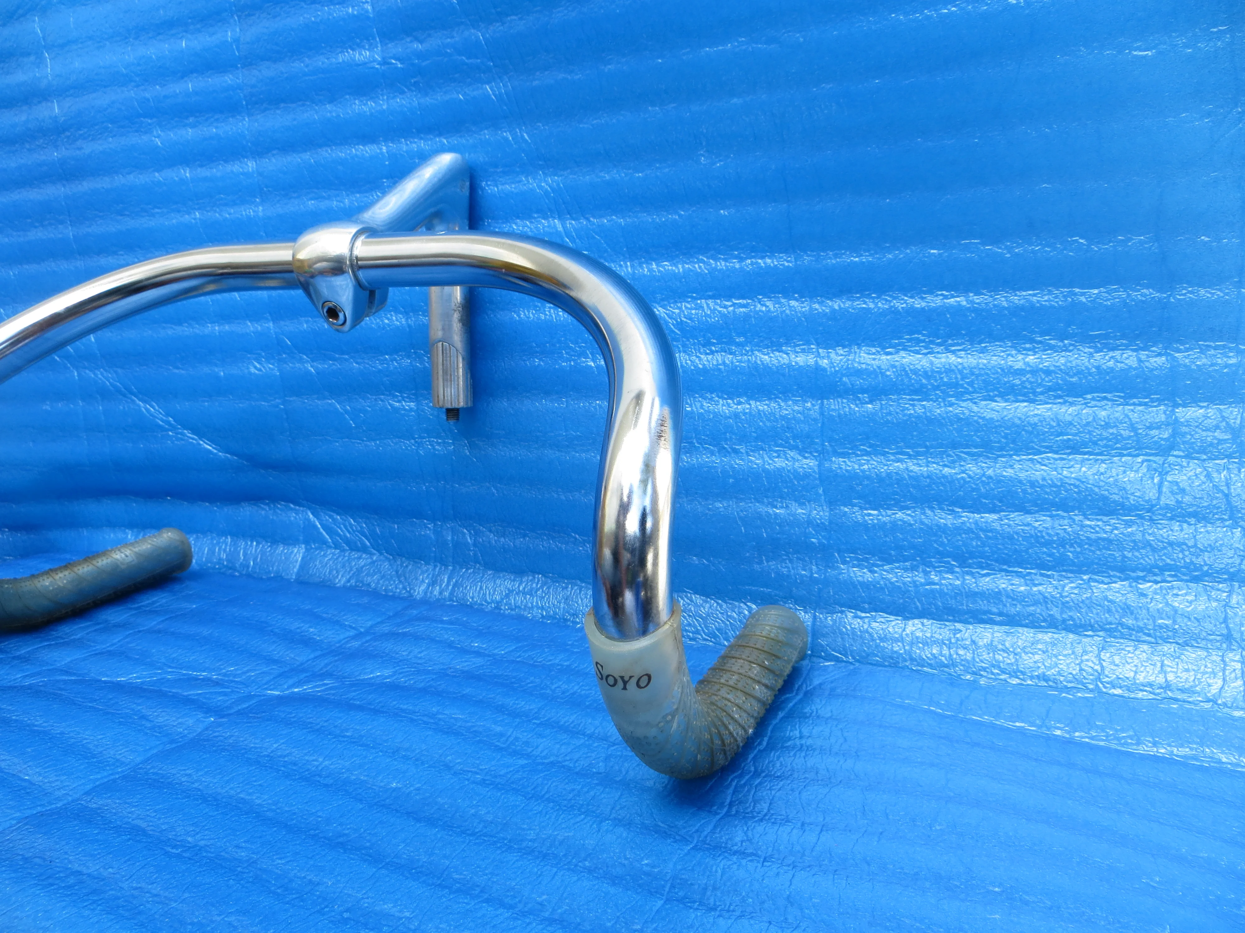 B123 380mm CrMo NJS Handlebar, Nitto Jaguar 100mm/58 degree AA NJS Stem, Soyo Grips (25072013) - Image 3
