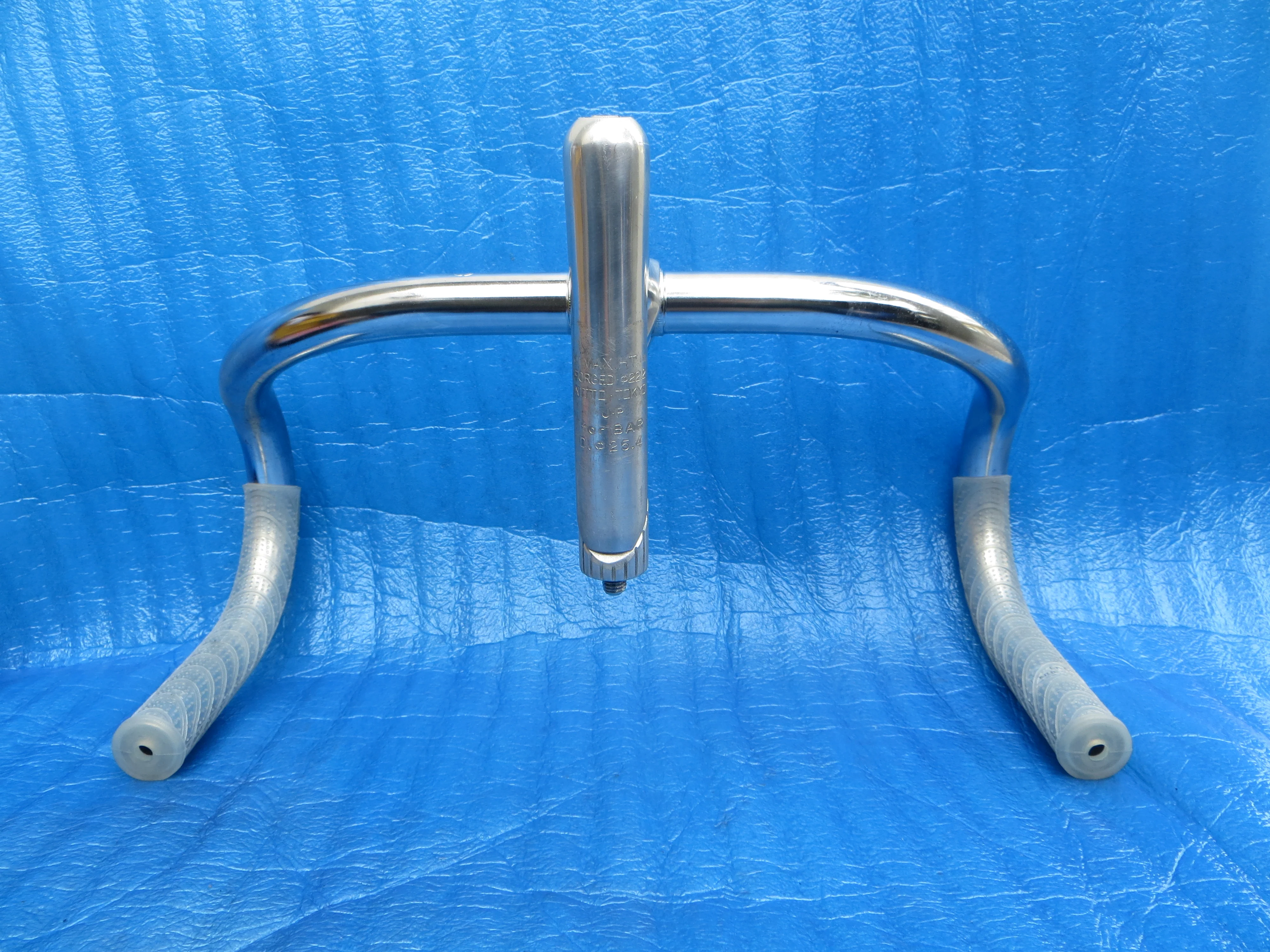 B123 380mm CrMo NJS Handlebar, Nitto Jaguar, 100mm/58 degree AA NJS Stem, Soyo Grips (25100705) - Image 4