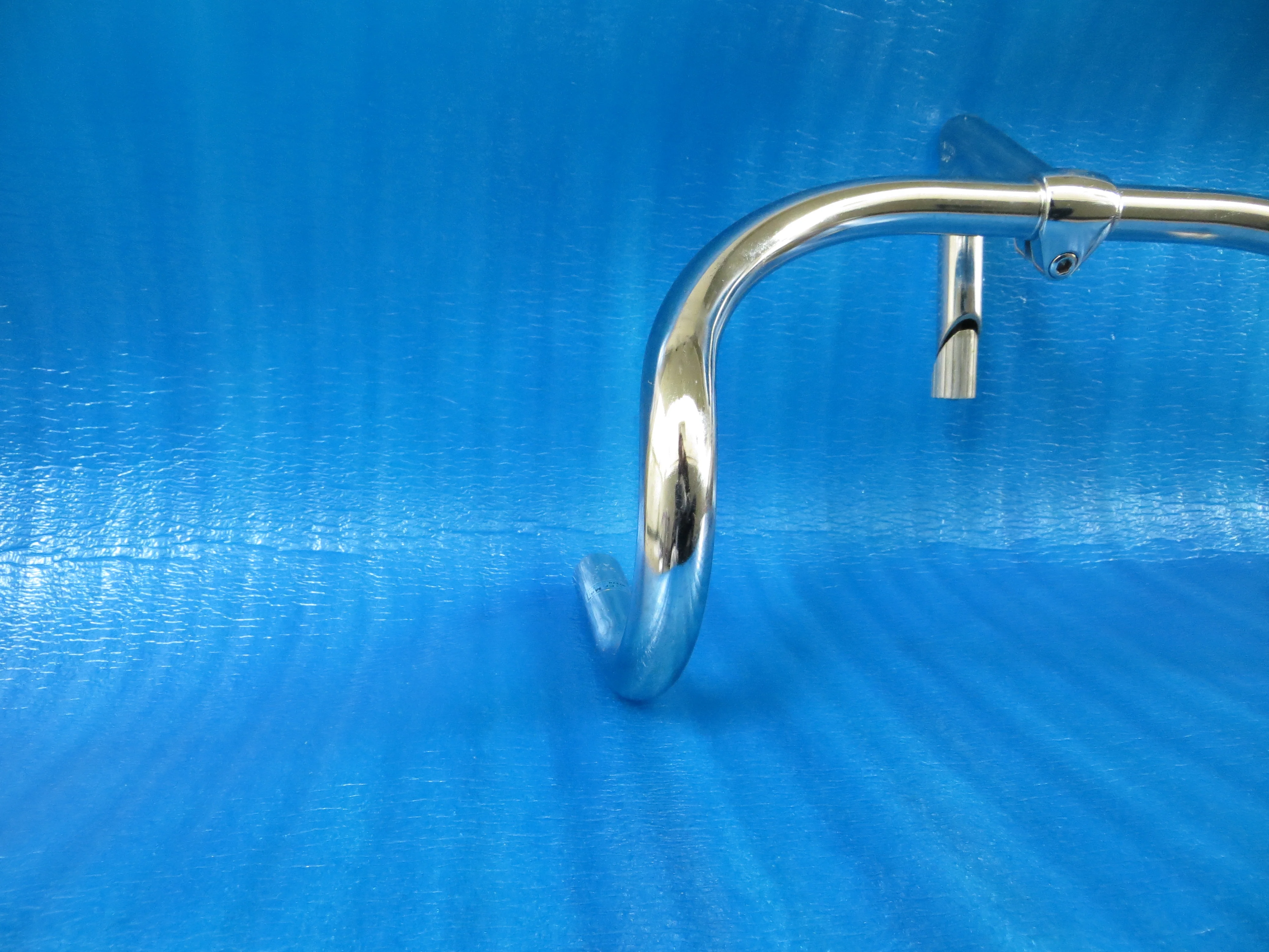 B123 380mm CrMo NJS Handlebar, Nitto Jaguar, 100mm/58 degree Steel NJS Stem (24032003) - Image 2