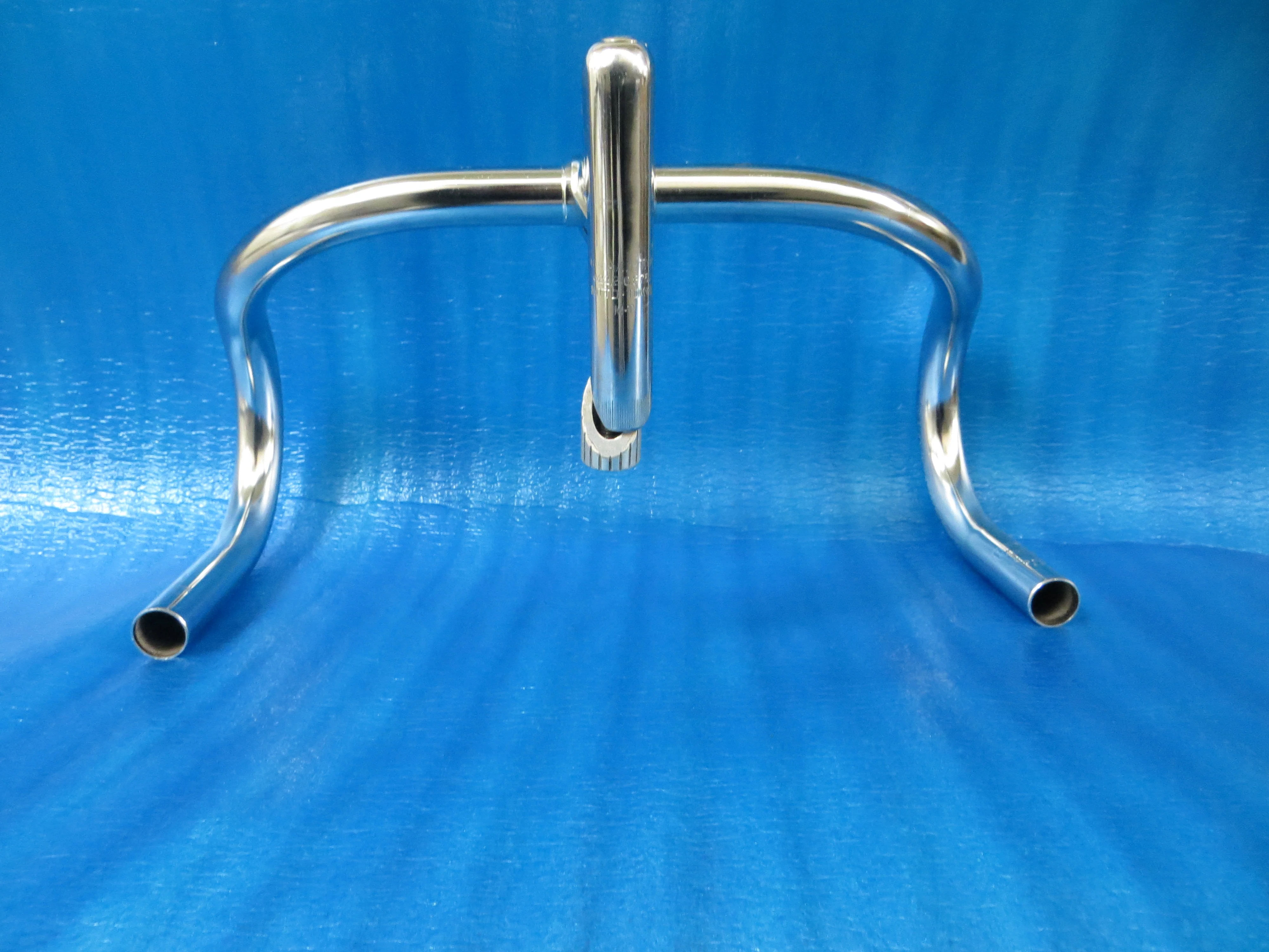 B123 380mm CrMo NJS Handlebar, Nitto Jaguar, 100mm/58 degree Steel NJS Stem (24032003) - Image 4