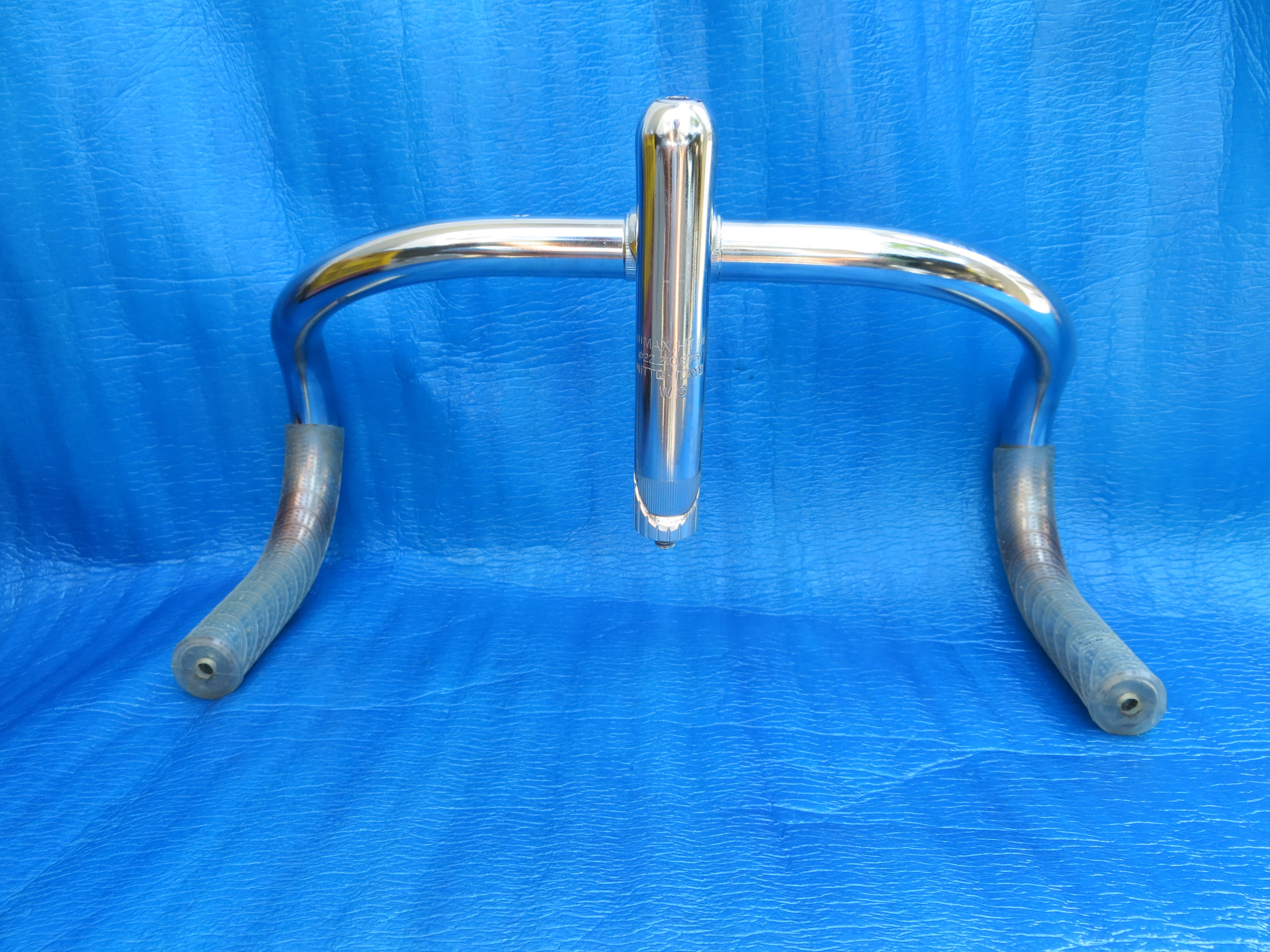 B123 380mm CrMo NJS Handlebar, Nitto Jaguar, 105mm/58 degree Steel NJS Stem, Soyo Grips (24061415) - Image 4