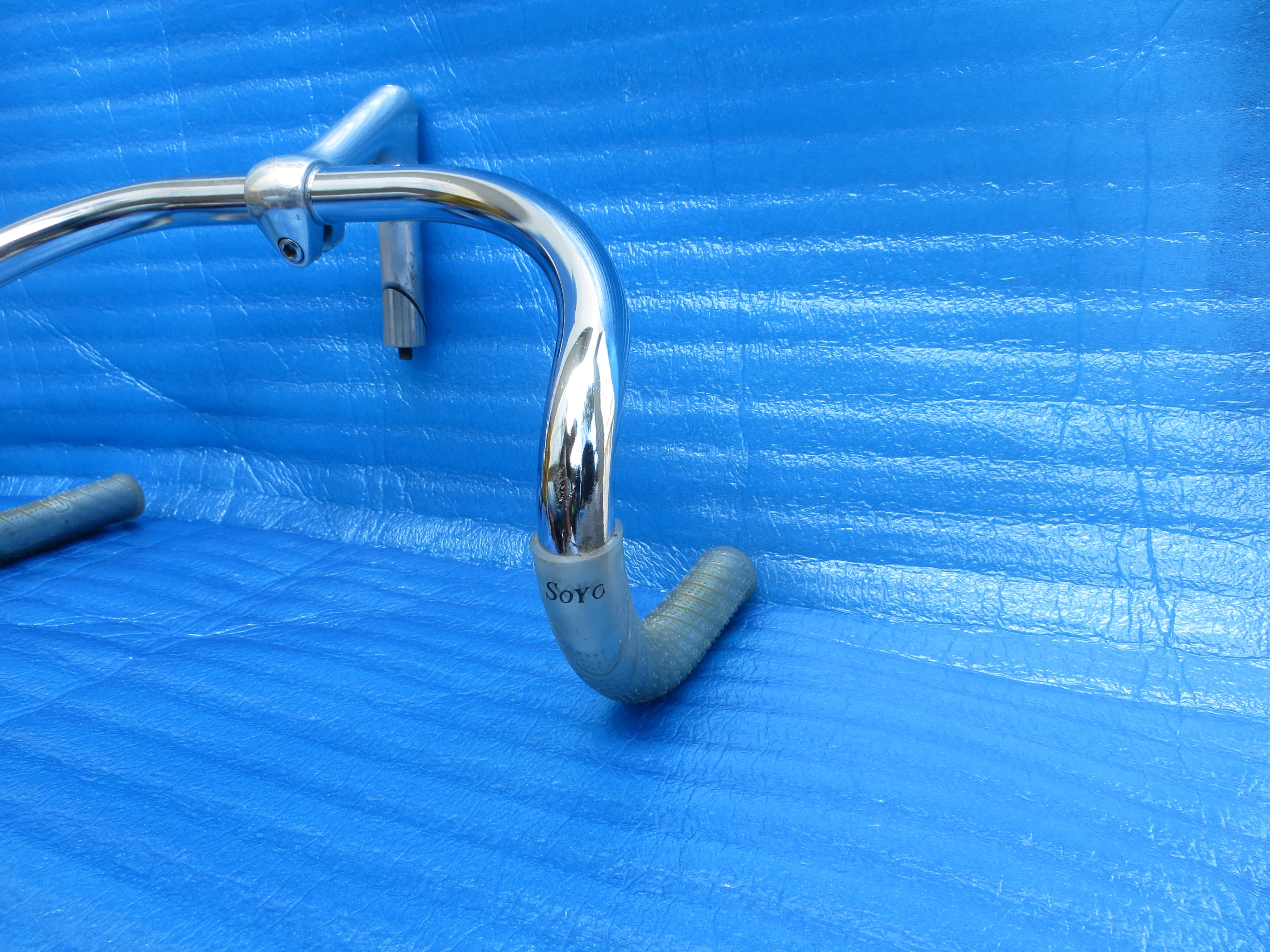 B123 380mm CrMo NJS Handlebar, Nitto Jaguar 90mm/58 degree AA NJS Stem, Soyo Grips (25072012) - Image 3