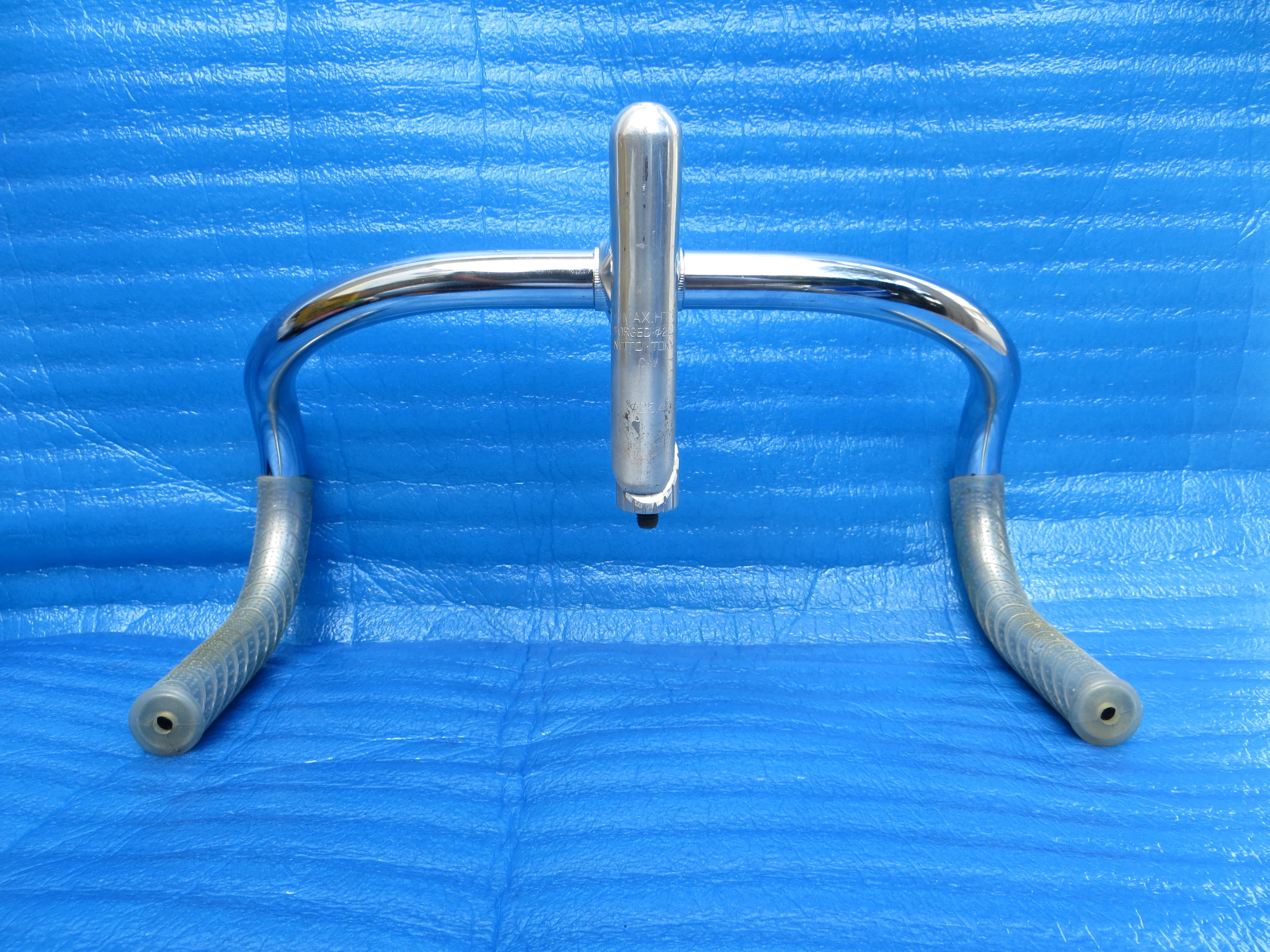 B123 380mm CrMo NJS Handlebar, Nitto Jaguar 90mm/58 degree AA NJS Stem, Soyo Grips (25072012) - Image 4