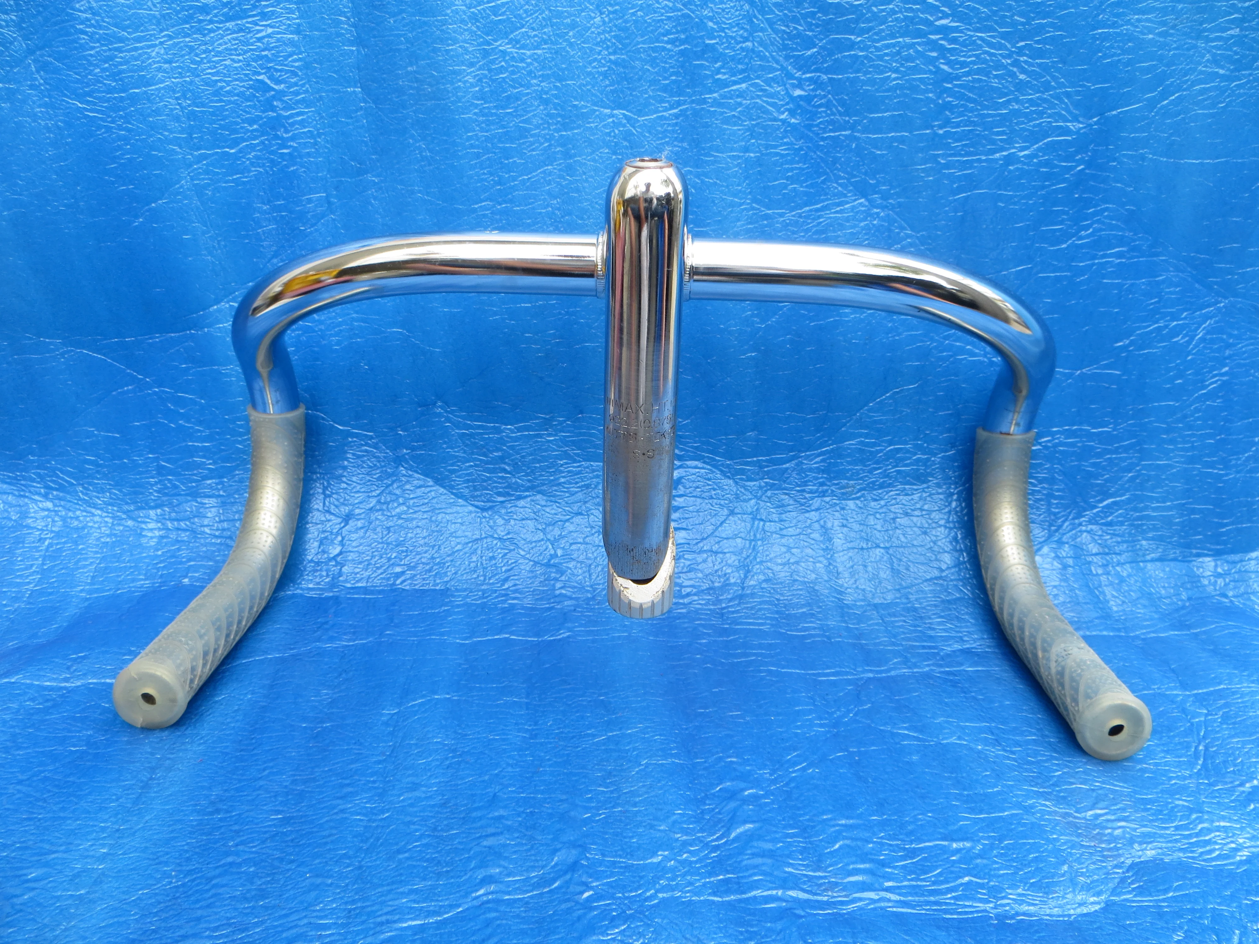 B123 390mm CrMo NJS Handlebar, Nitto Jaguar 110mm/65 degree Steel NJS Stem, Soyo Grips (25060808) - Image 4