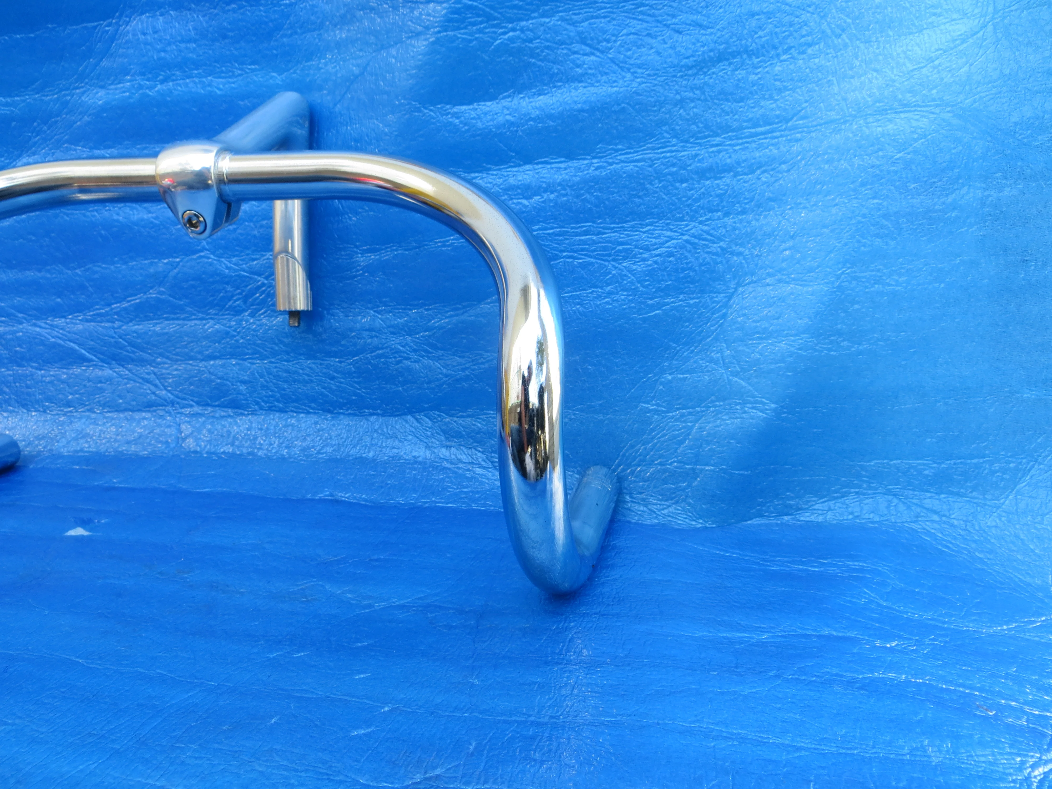 B123 390mm Steel NJS Handlebar, Nitto Jaguar 110mm/58 degree AA NJS Stem (24101303) - Image 3