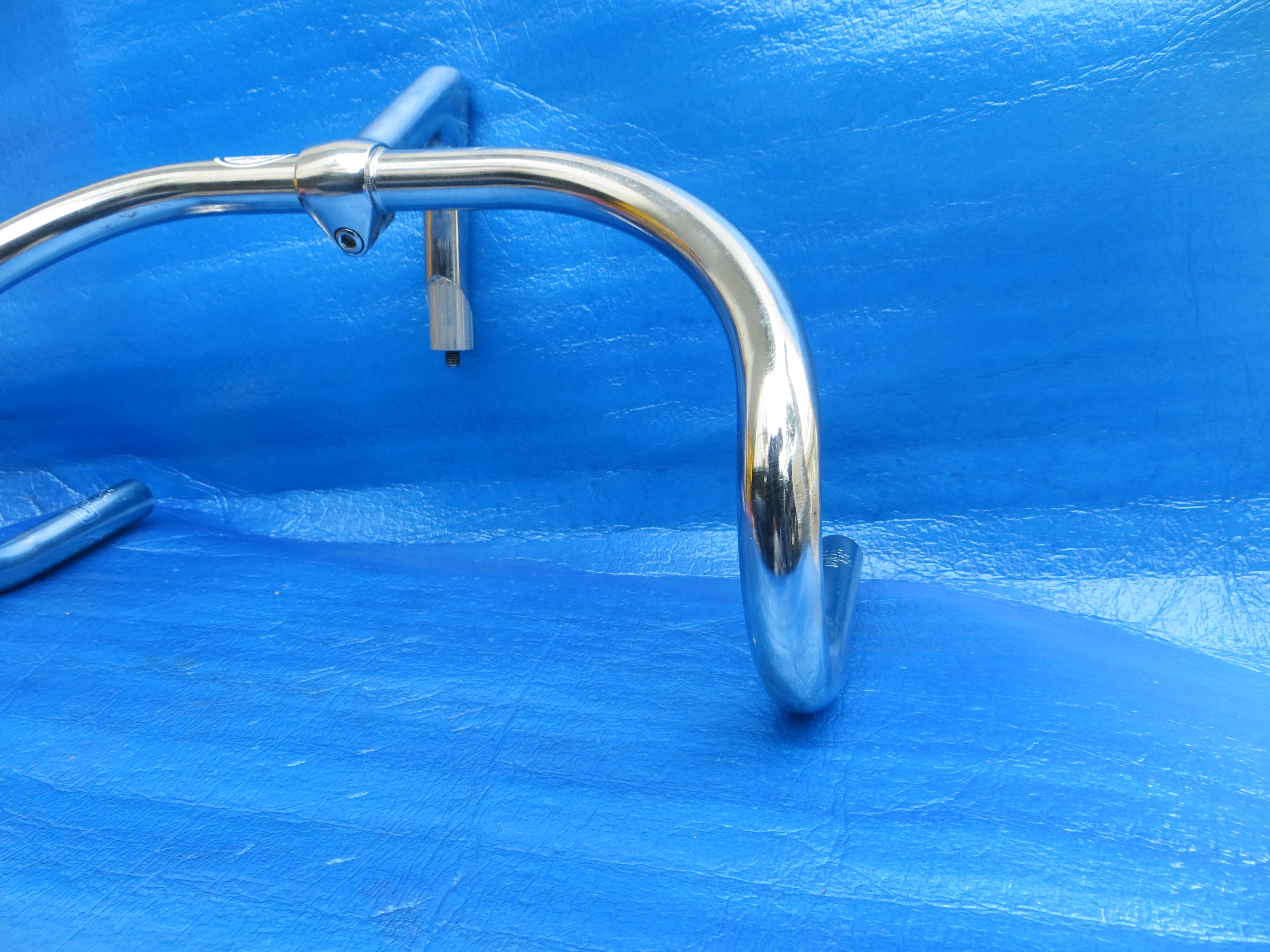 B123 400mm CrMo NJS Handlebar, Nitto Jaguar 110mm/58 degree Steel NJS Stem (24100614) - Image 3