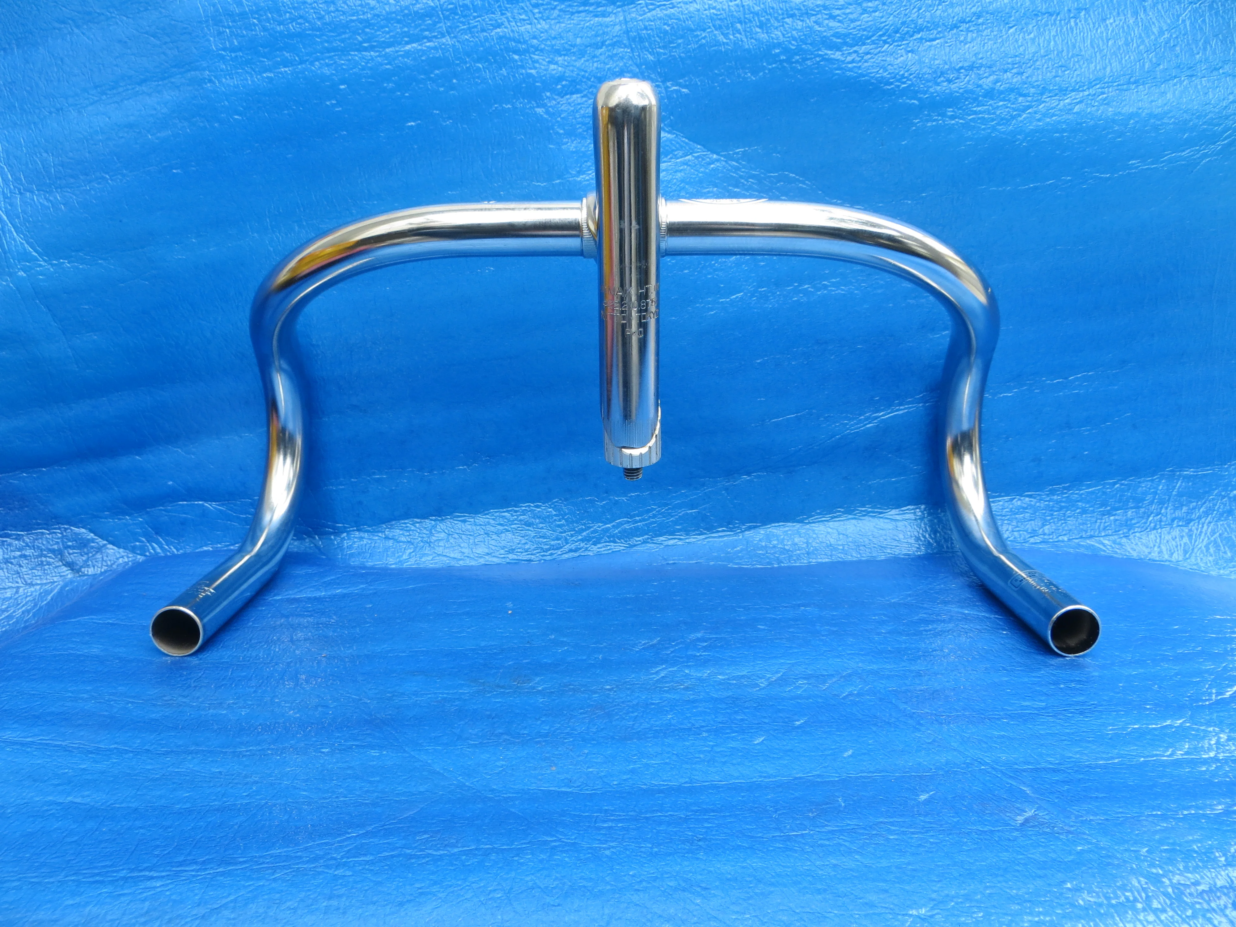 B123 400mm CrMo NJS Handlebar, Nitto Jaguar 110mm/58 degree Steel NJS Stem (24100614) - Image 4