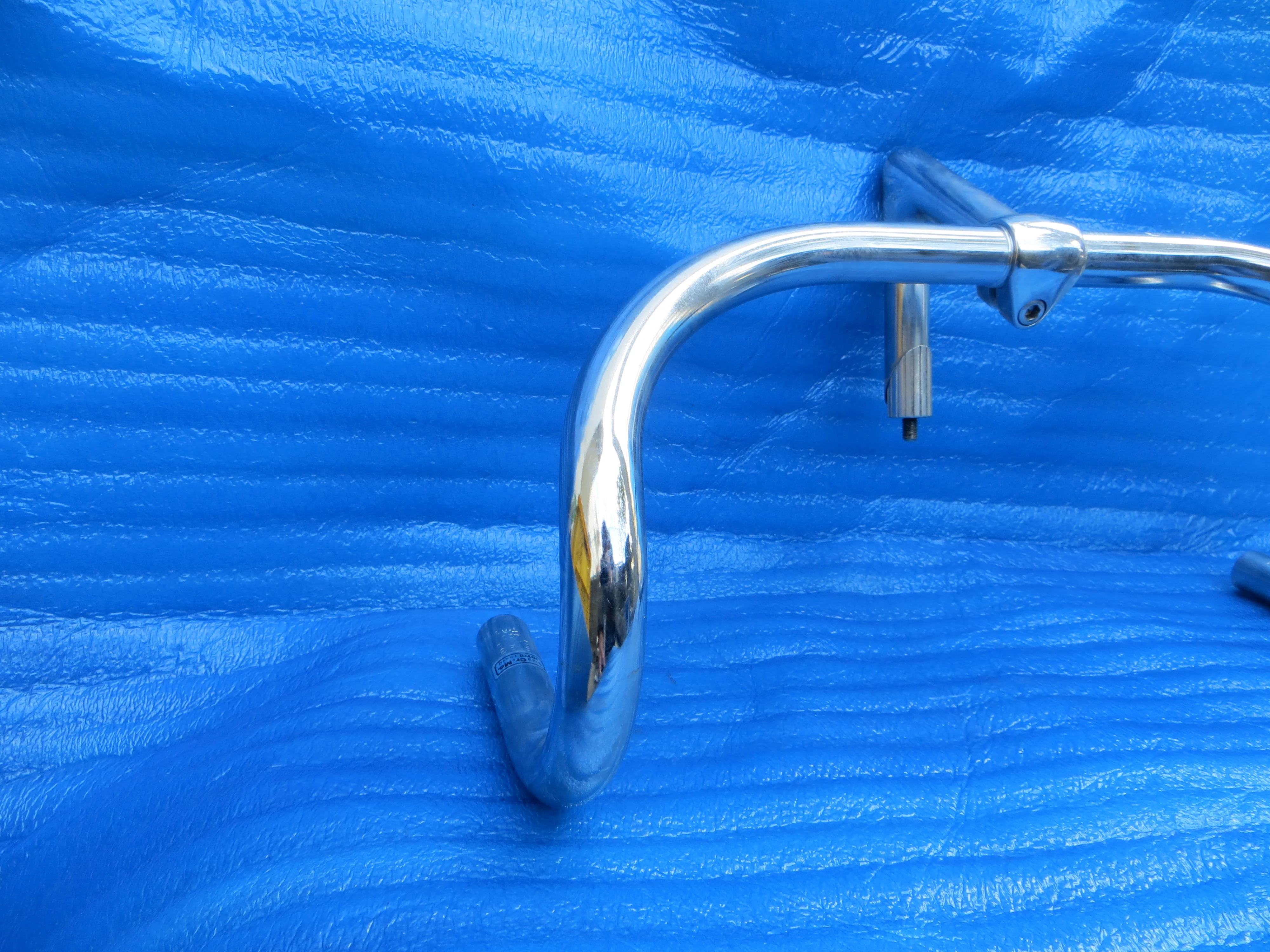 B123 420mm CrMo NJS Handlebar, Nitto Jaguar, 105mm/58degree Steel NJS Stem (26021209) - Image 2