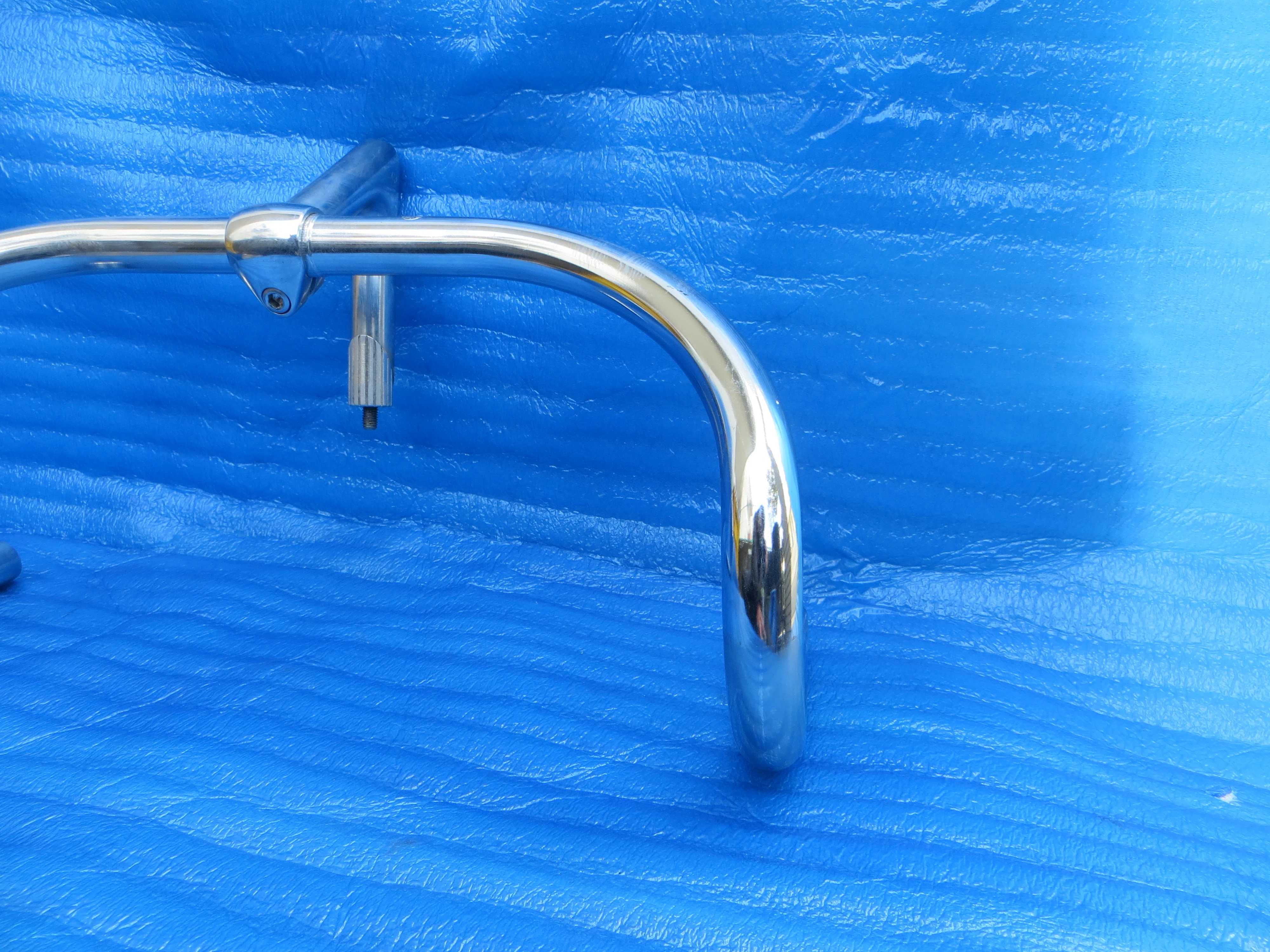 B123 420mm CrMo NJS Handlebar, Nitto Jaguar, 105mm/58degree Steel NJS Stem (26021209) - Image 3