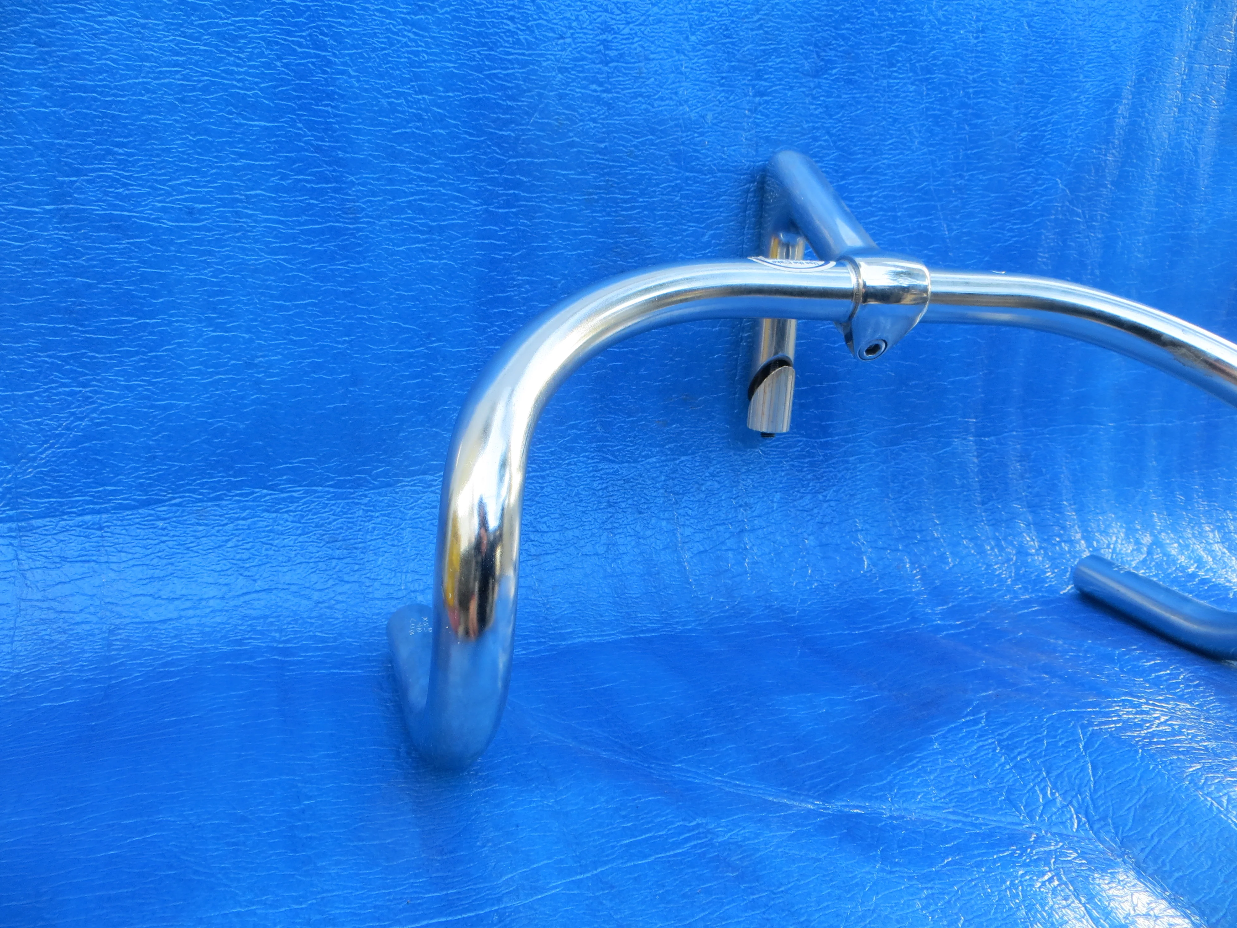 B125 370mm Sreel NJS Handlebar, Nitto Jaguar 100mm/58 degree Steel NJS Stem (25021506) - Image 2