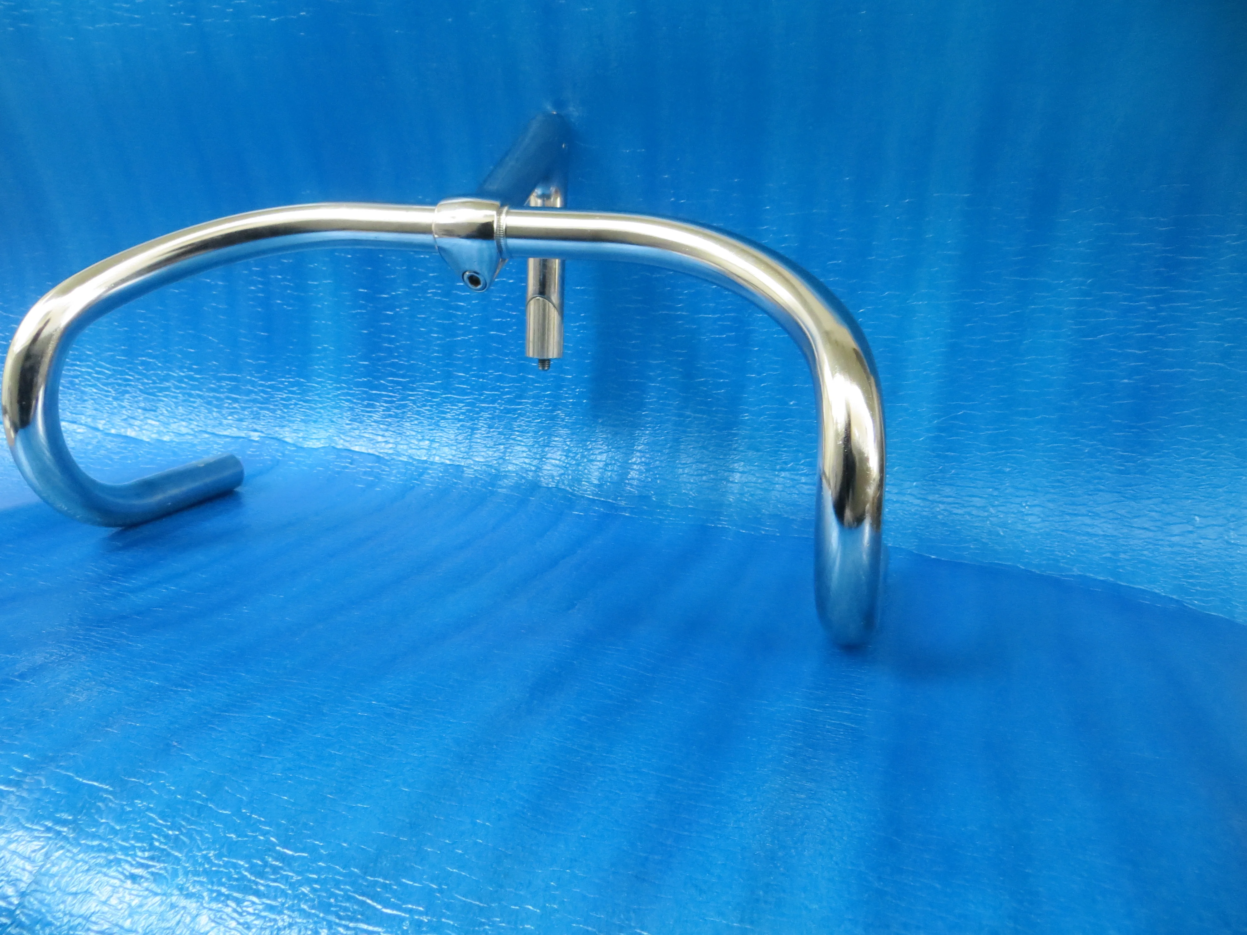 B125 380mm Steel NJS Handlebar, Nitto Jaguar, 105mm/58 degree Steel NJS Stem (24032007) - Image 3